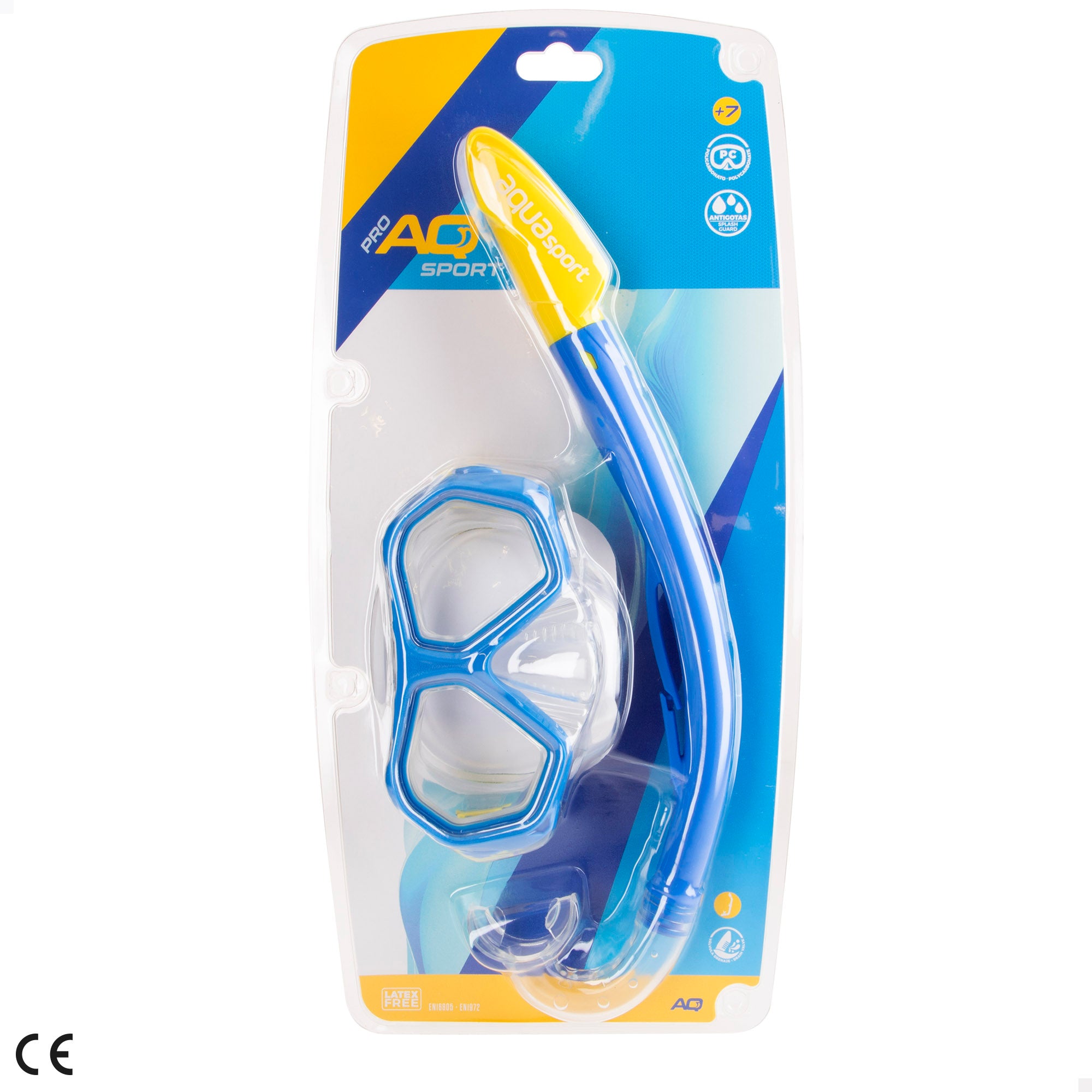 Aqua Sport Set gafas de buceo niños con tubo