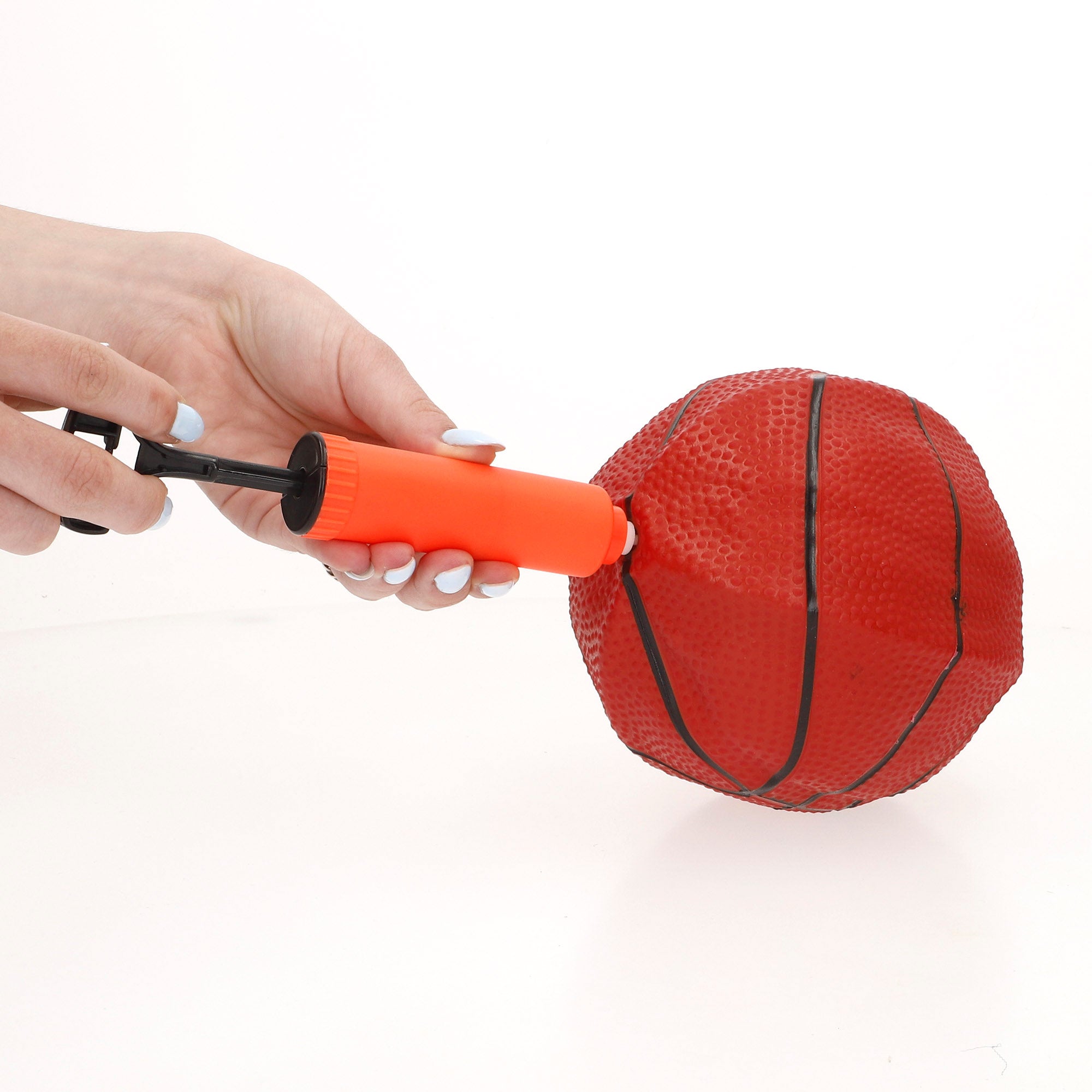 Aktive Canasta baloncesto de pared 32 cm con balón e hinchador