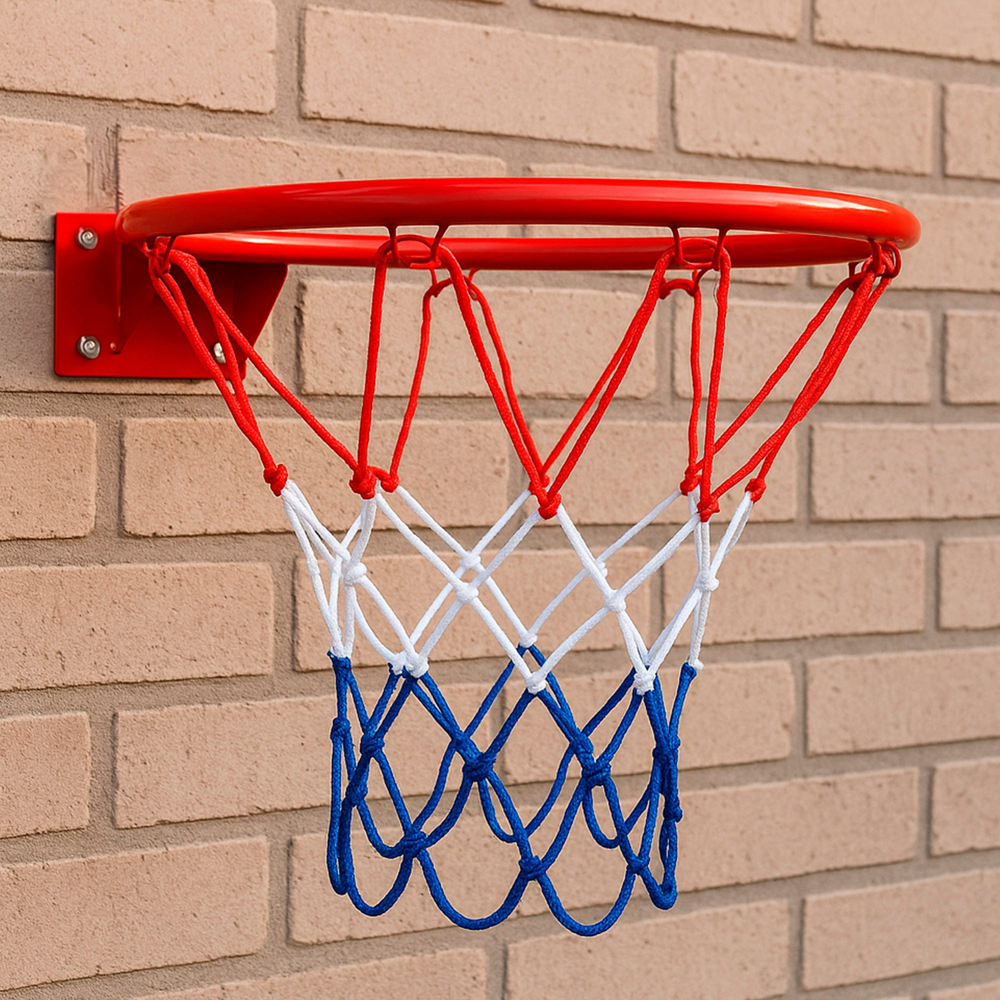 Aktive Canasta baloncesto de pared 45 cm con balón e hinchador