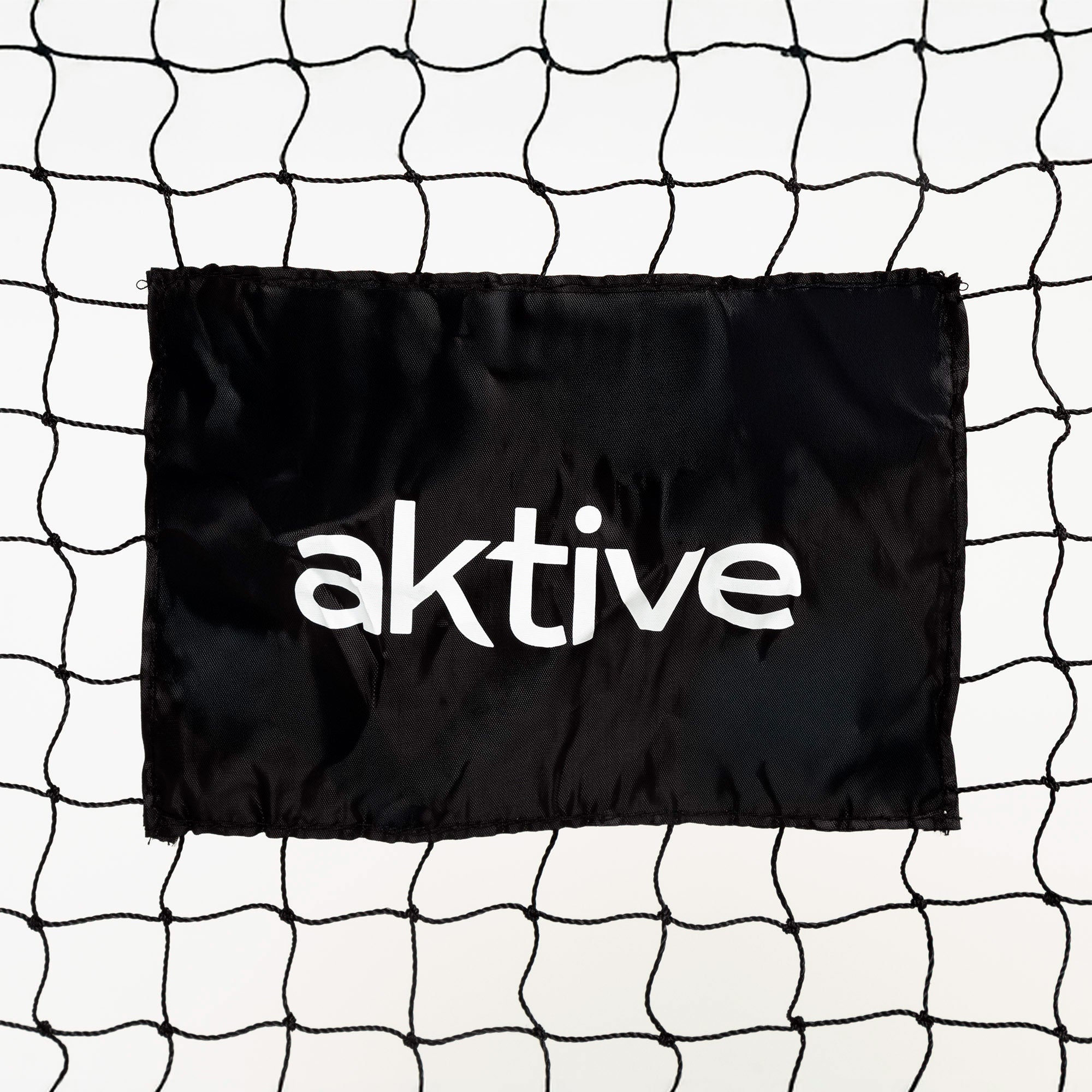 Aktive Portería de fútbol 2,5 m estructura con protección, red y piquetas