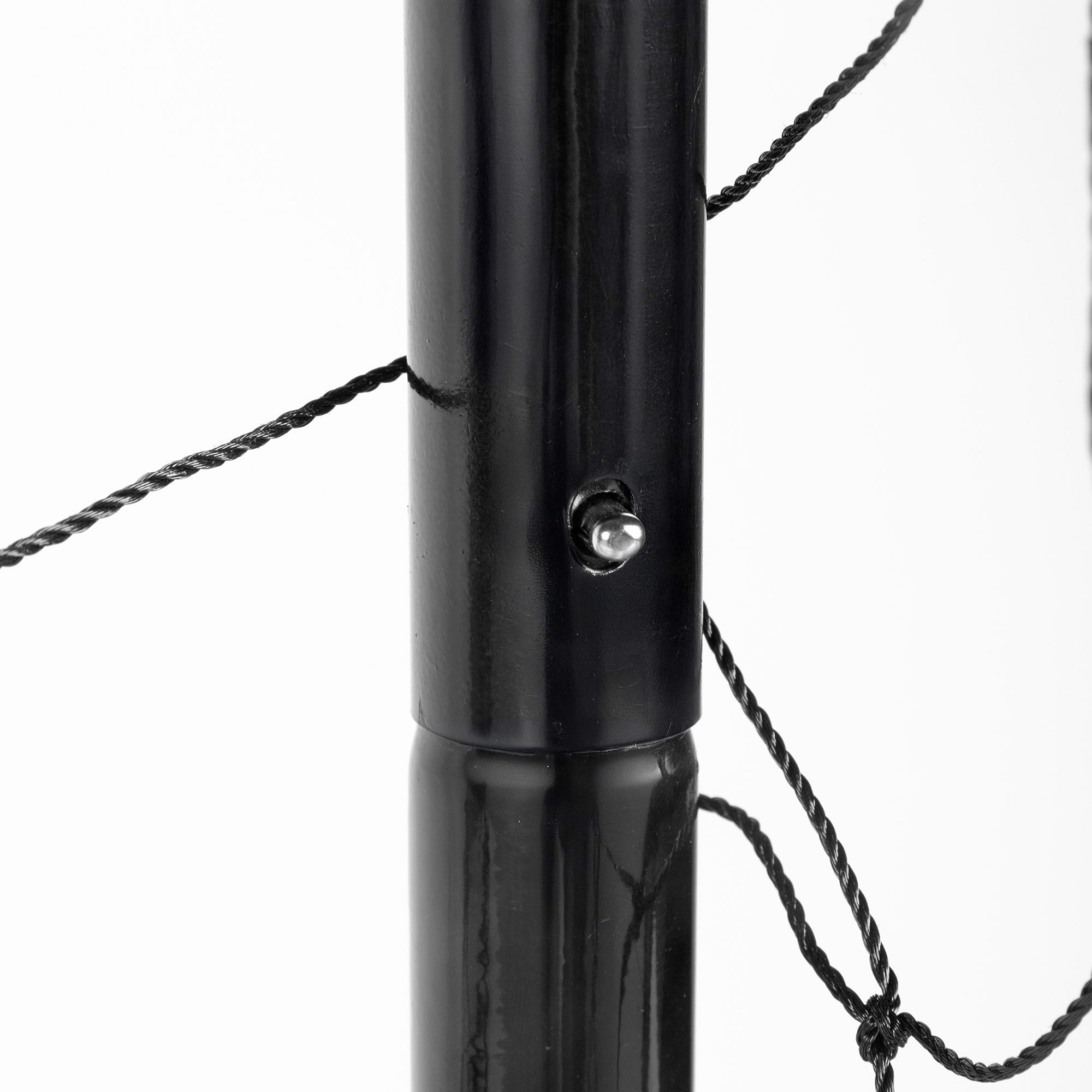 Aktive Portería de fútbol 3 m estructura con protección, red y piquetas