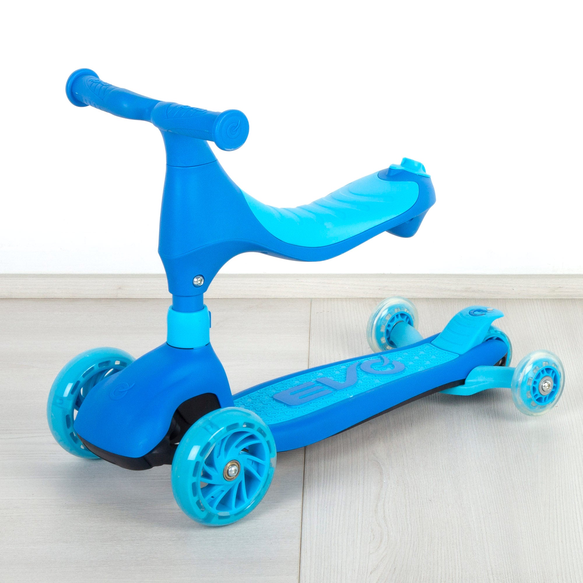 Patinete evolutivo 4 en 1 azul EVO