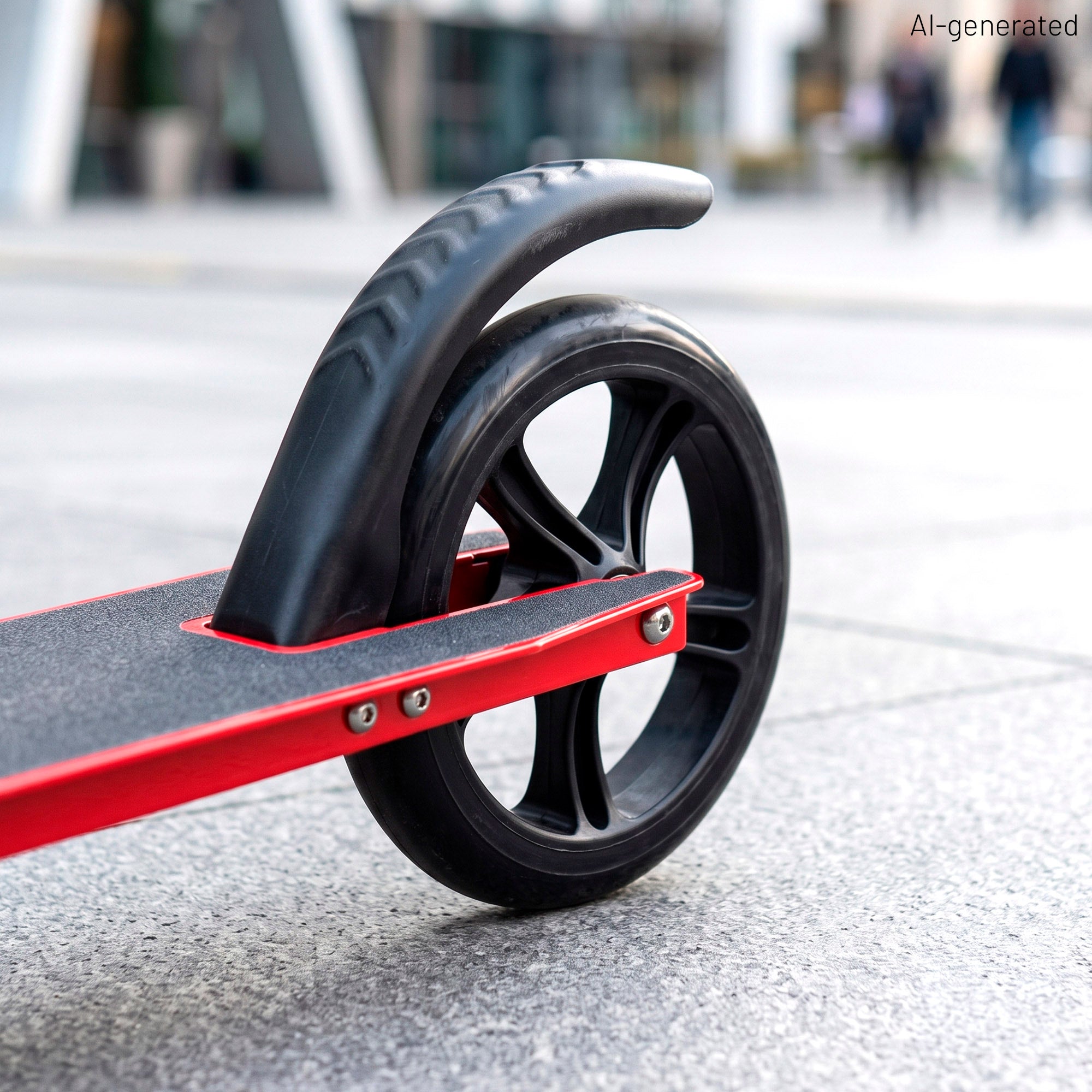 Patinete plegable rojo + 8 años EVO