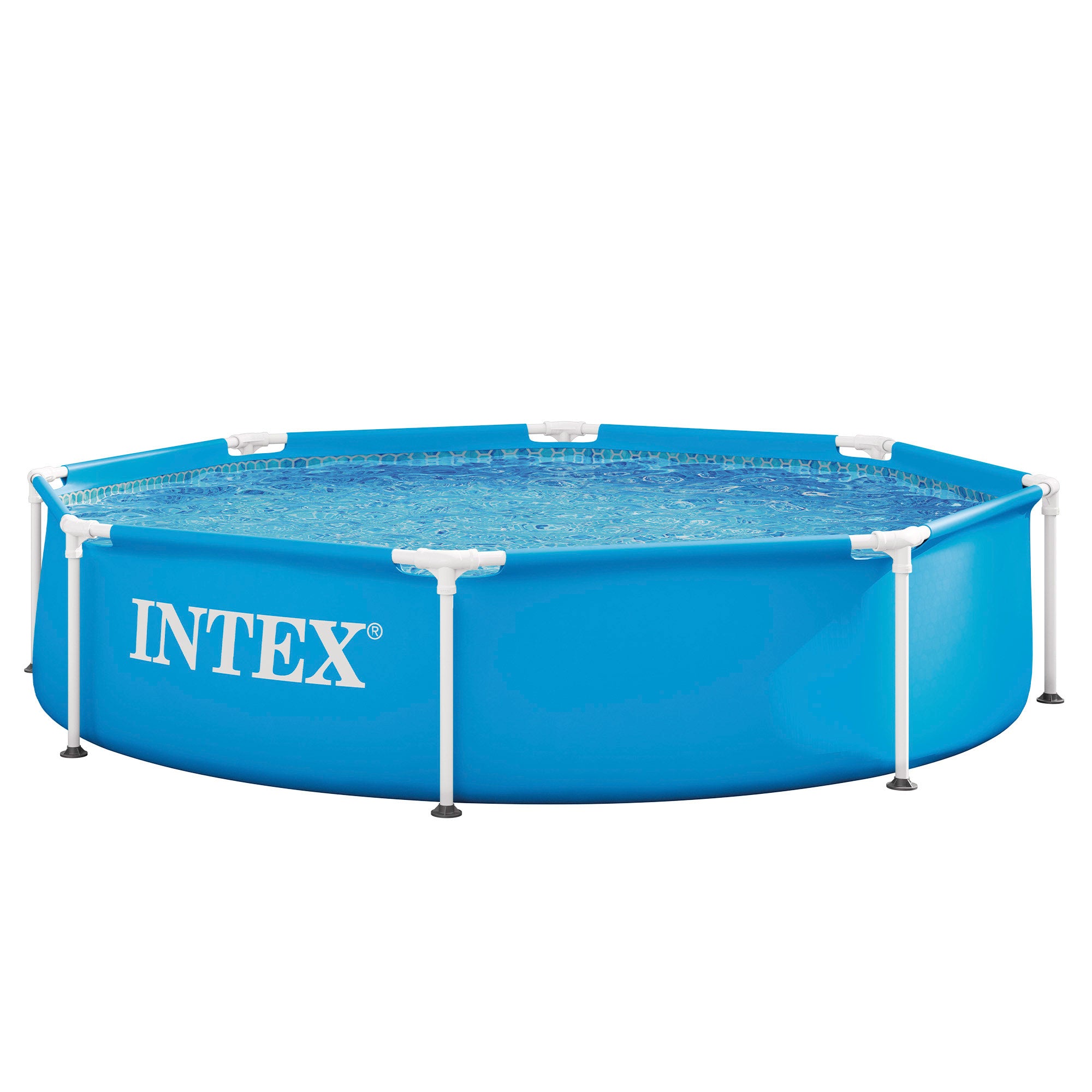 INTEX Piscina tubular redonda Metal Frame