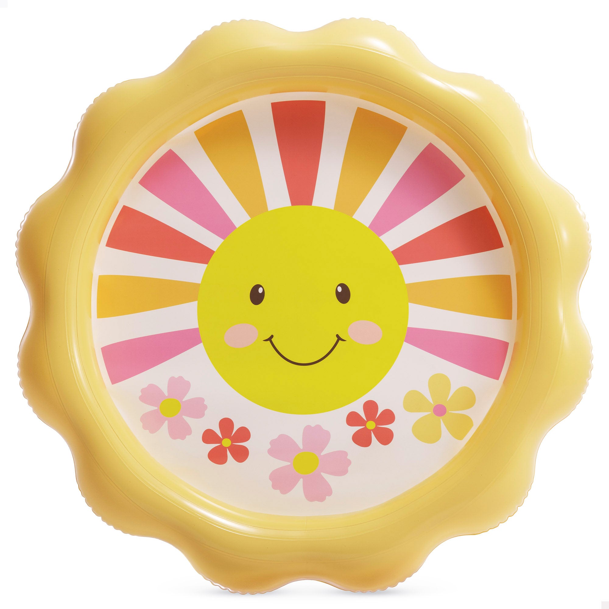 INTEX Piscina hinchable infantil en forma de flor con spray D104