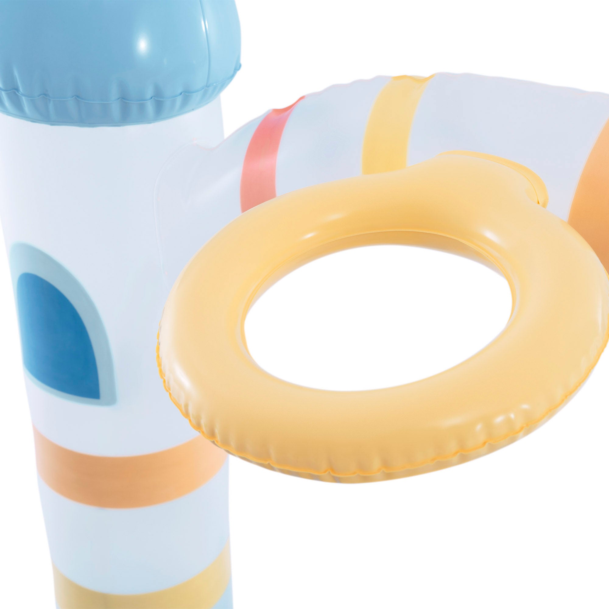 INTEX Centro de juegos hinchable castillo unicornio con tobogán