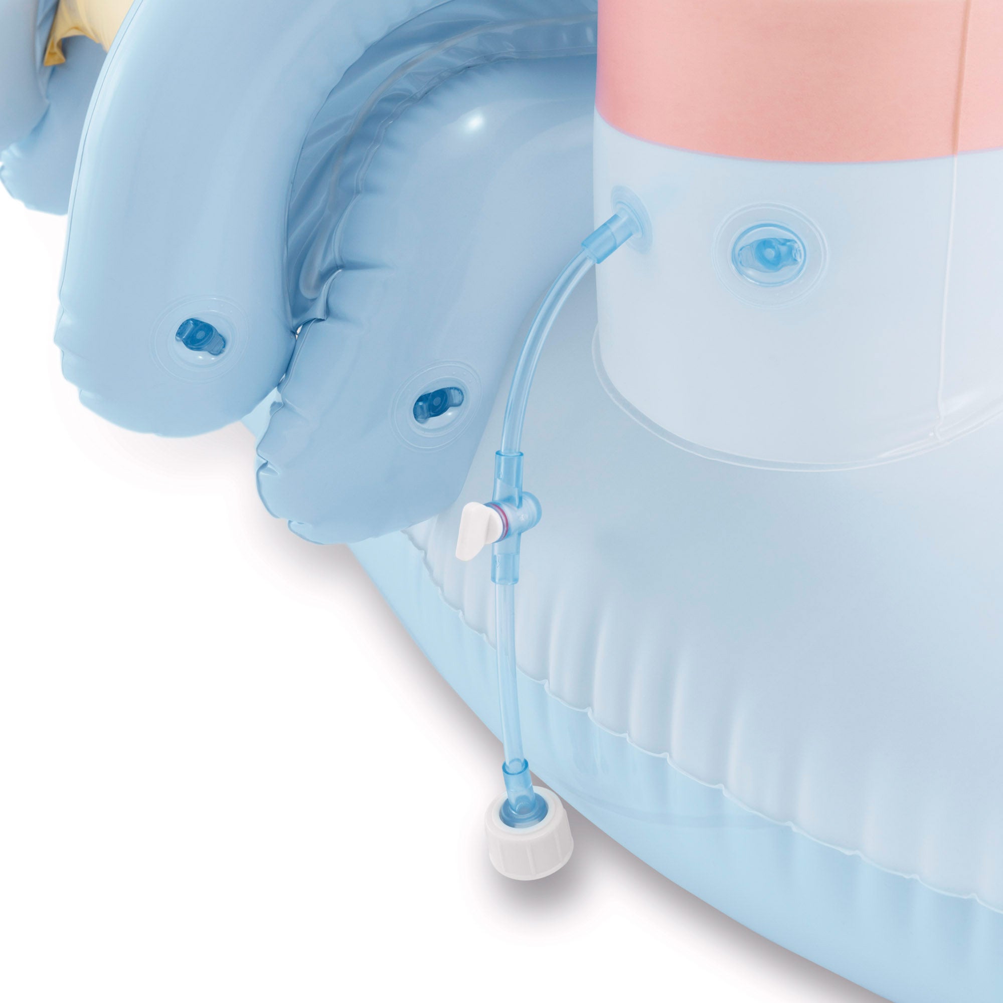 INTEX Centro de juegos hinchable castillo unicornio con tobogán