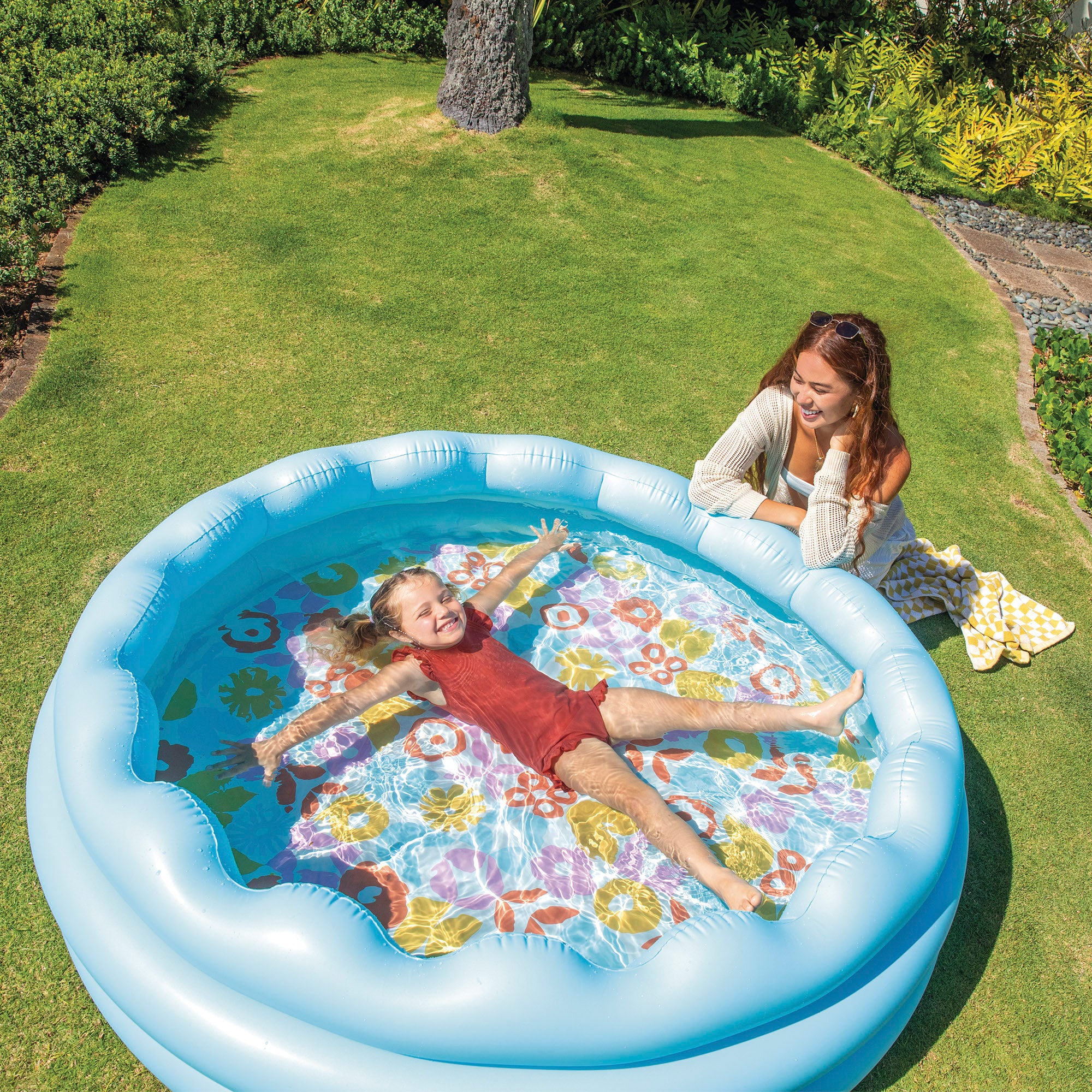 INTEX Piscina hinchable infantil circular D168x45 cm