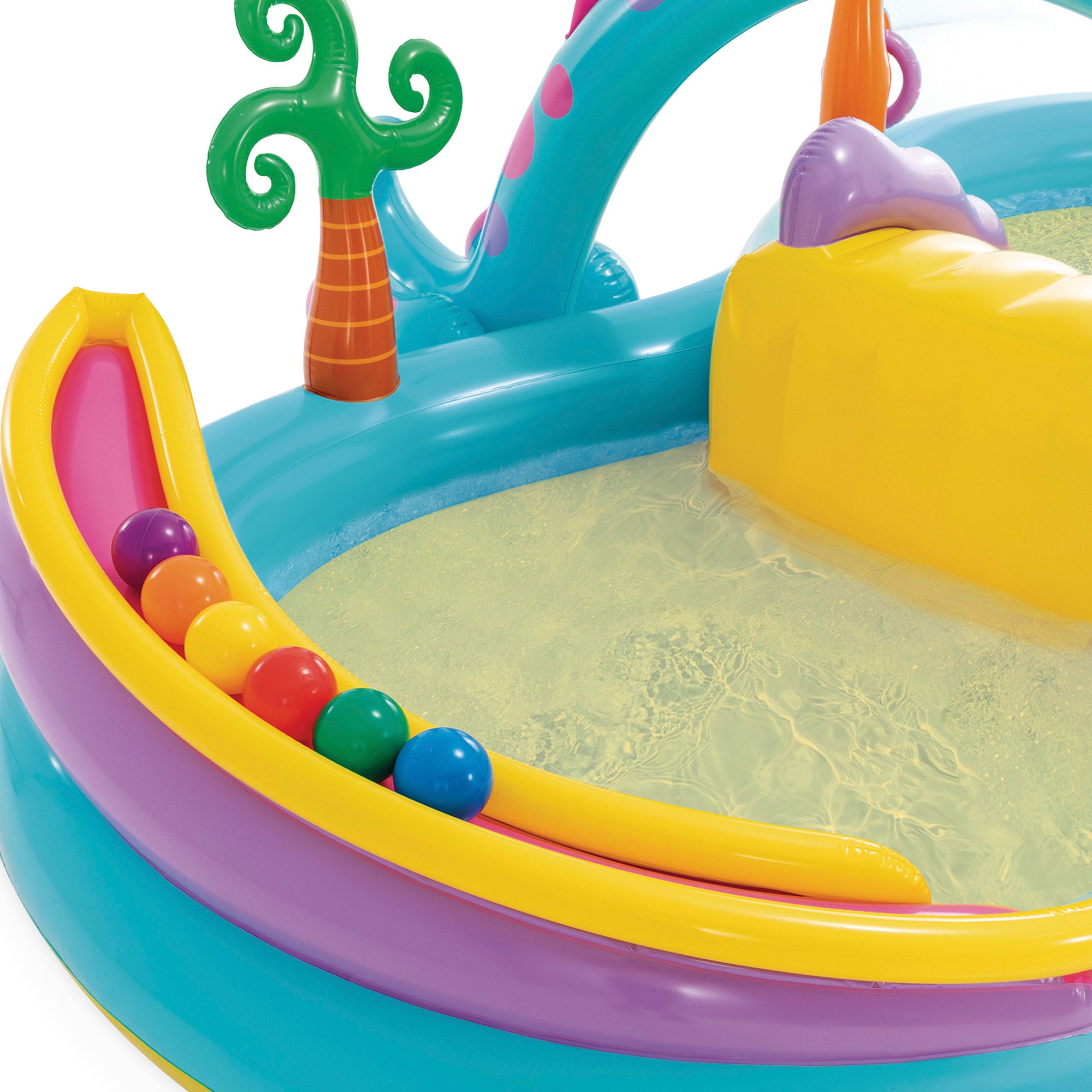 INTEX Centro juegos hinchable Dinosaurio 302x229x112 cm - 280 l