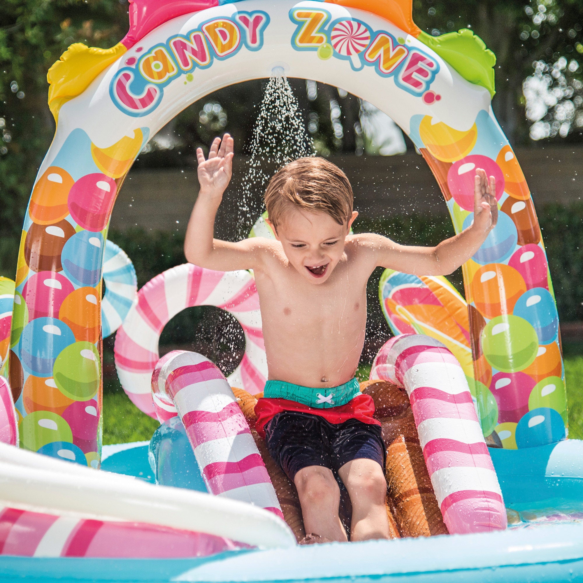 INTEX Centro de juegos hinchable candy zone