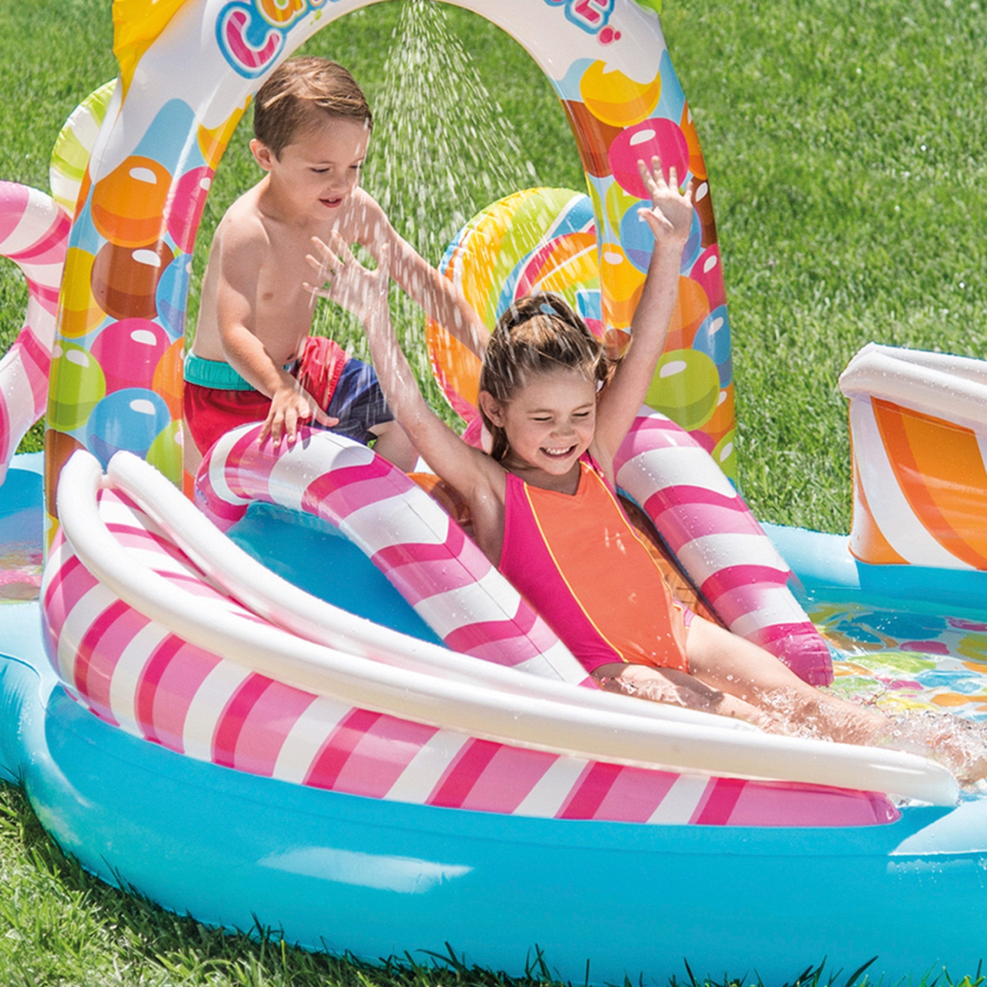 INTEX Centro de juegos hinchable candy zone