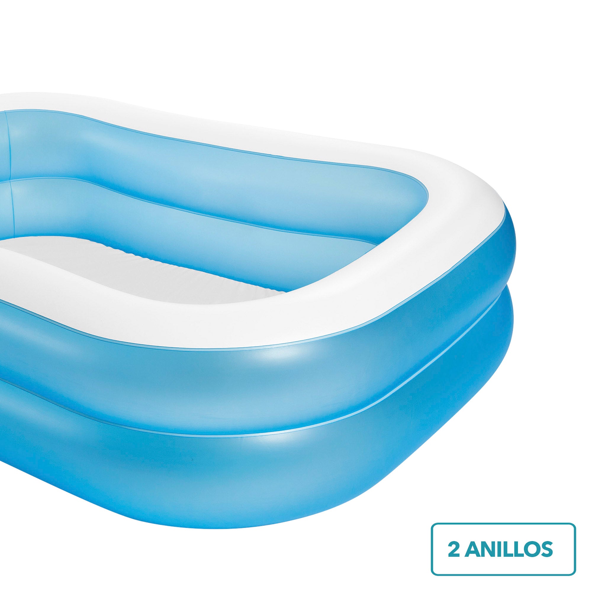 INTEX Piscina niños familiar azul