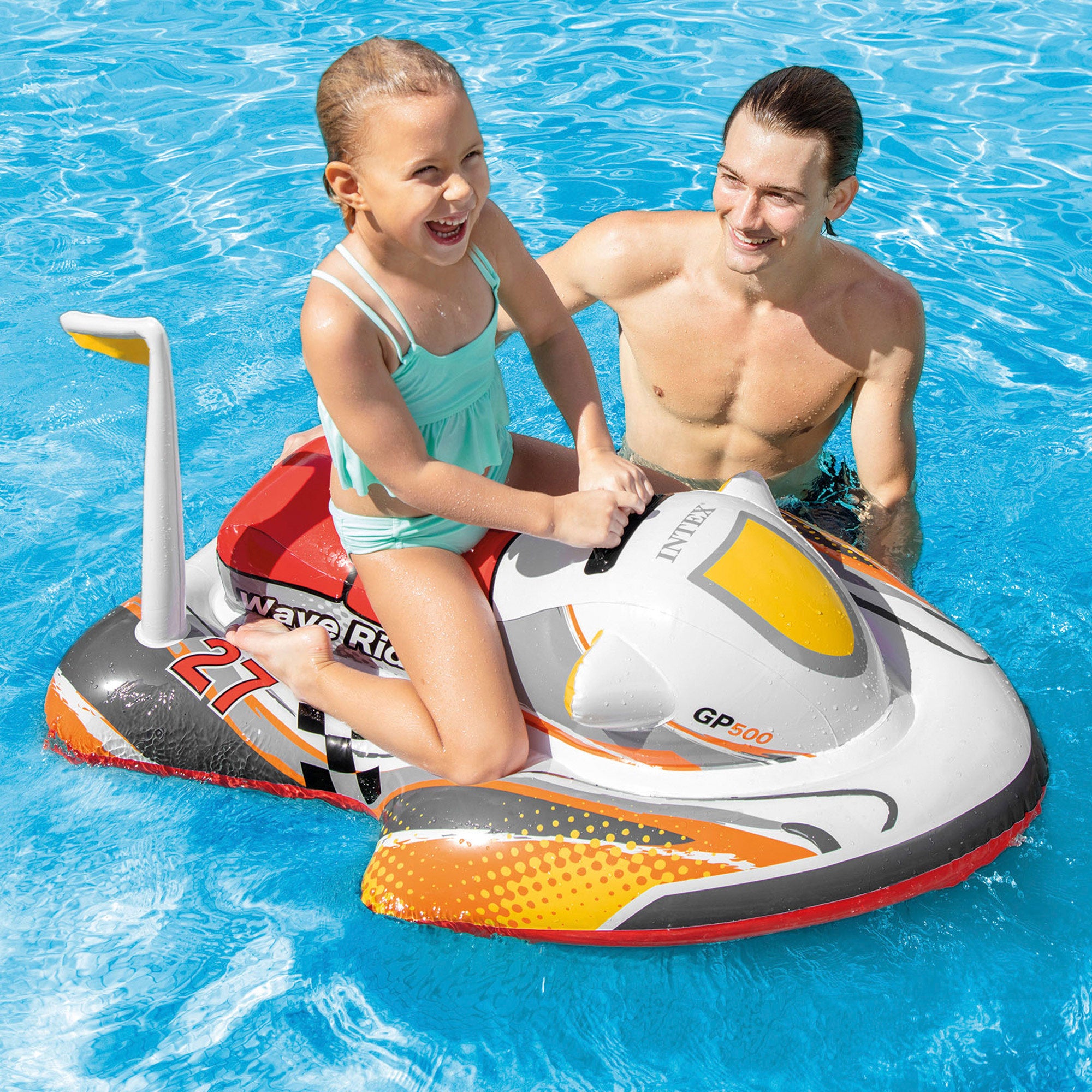 INTEX Moto acuática hinchable para niños 117x77 cm