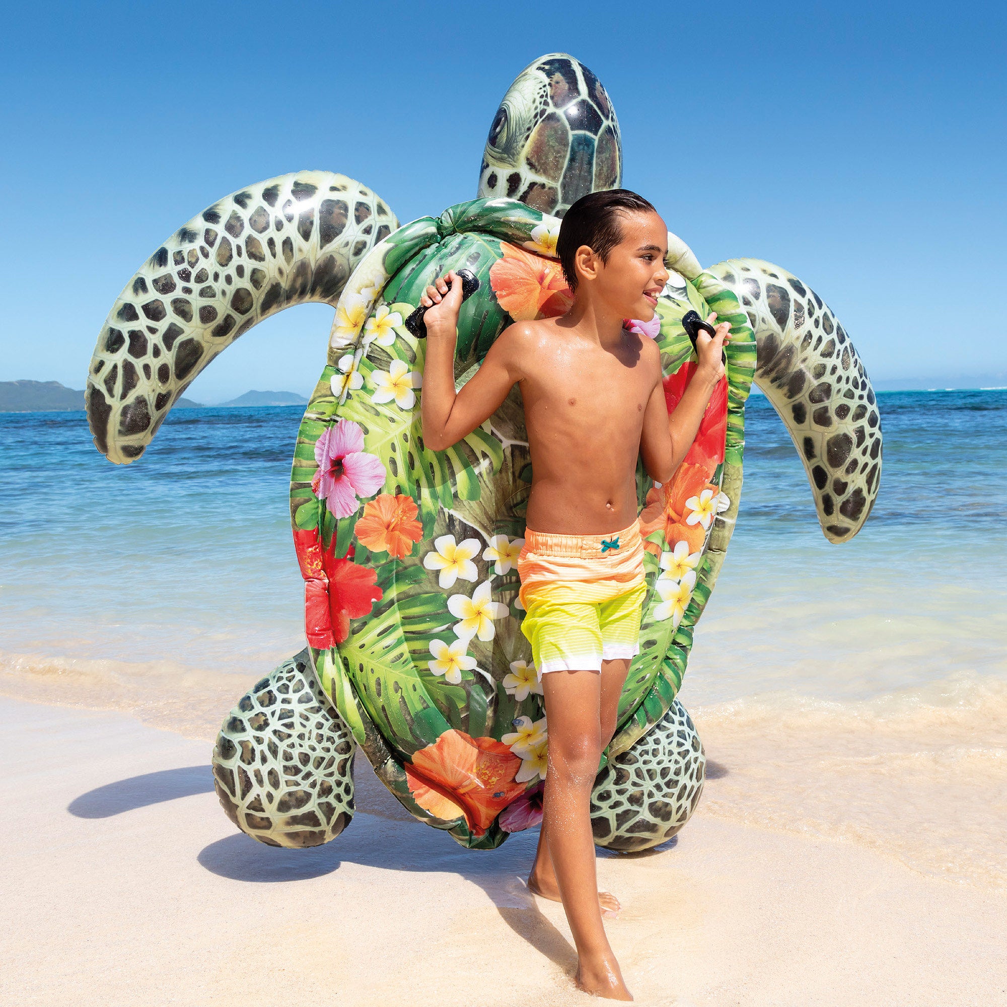 INTEX Tortuga hinchable grande 191x170 cm