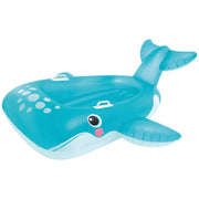 INTEX Barca hinchable infantil ballena con suelo acolchado 140x168 cm
