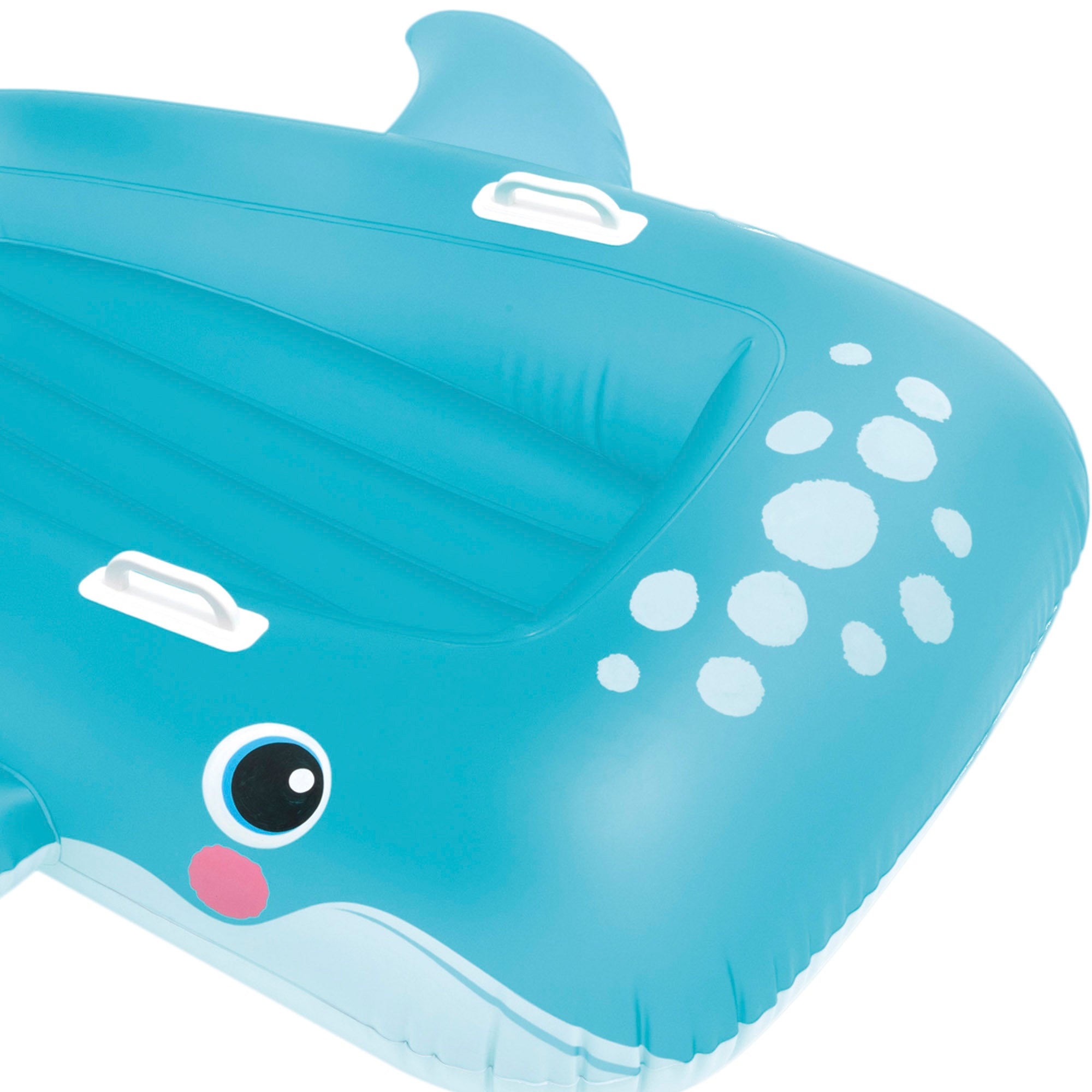 INTEX Barca hinchable infantil ballena con suelo acolchado 140x168 cm