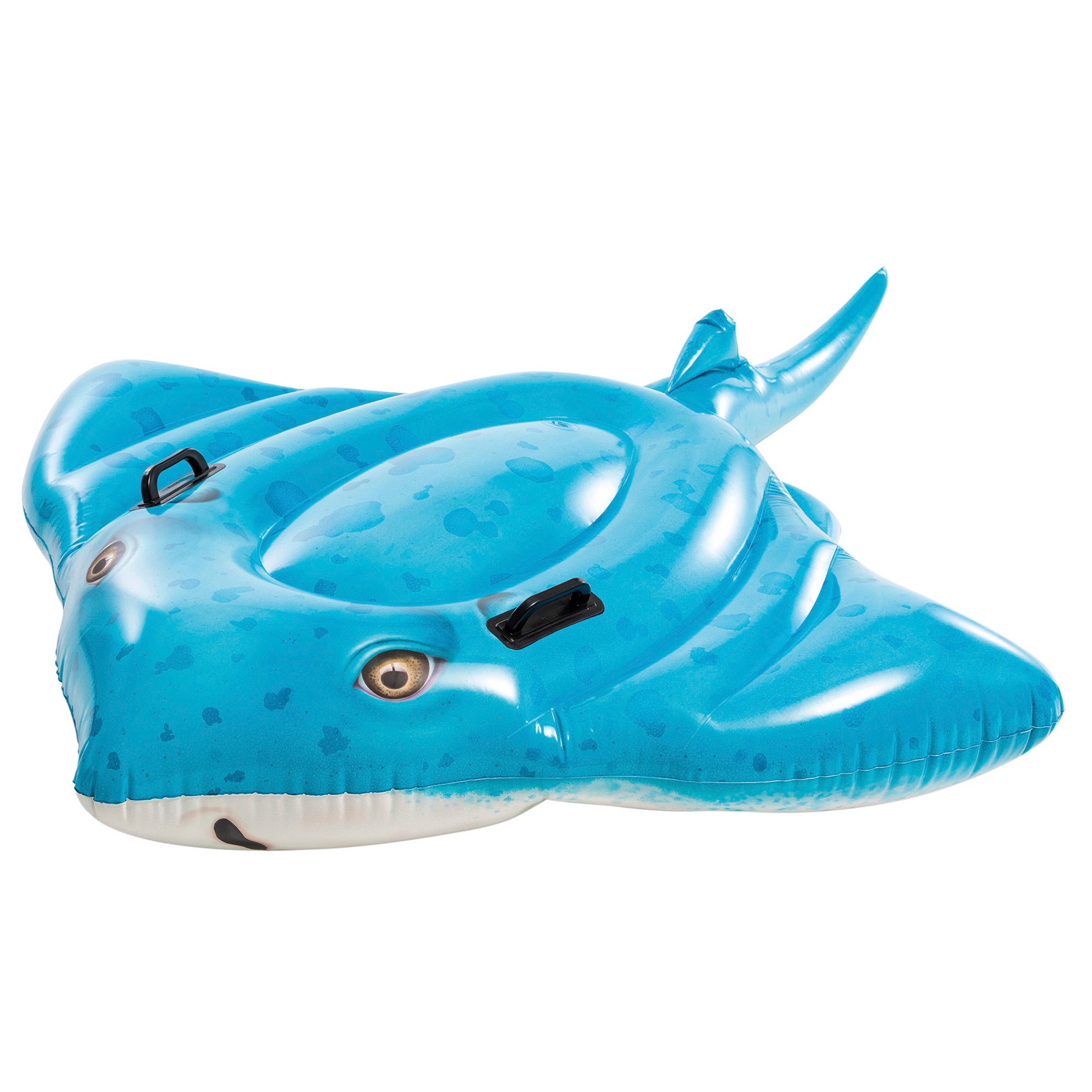 INTEX Flotador piscina raya con asas 145x185 cm