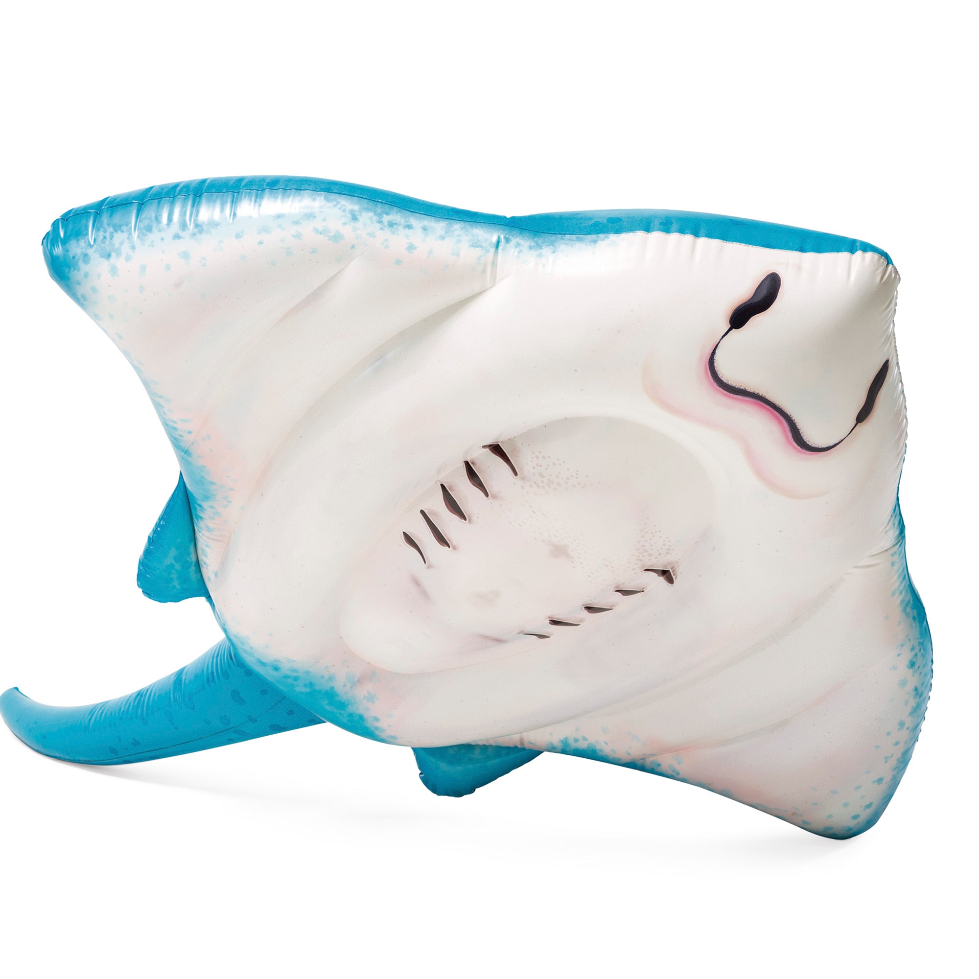 INTEX Flotador piscina raya con asas 145x185 cm