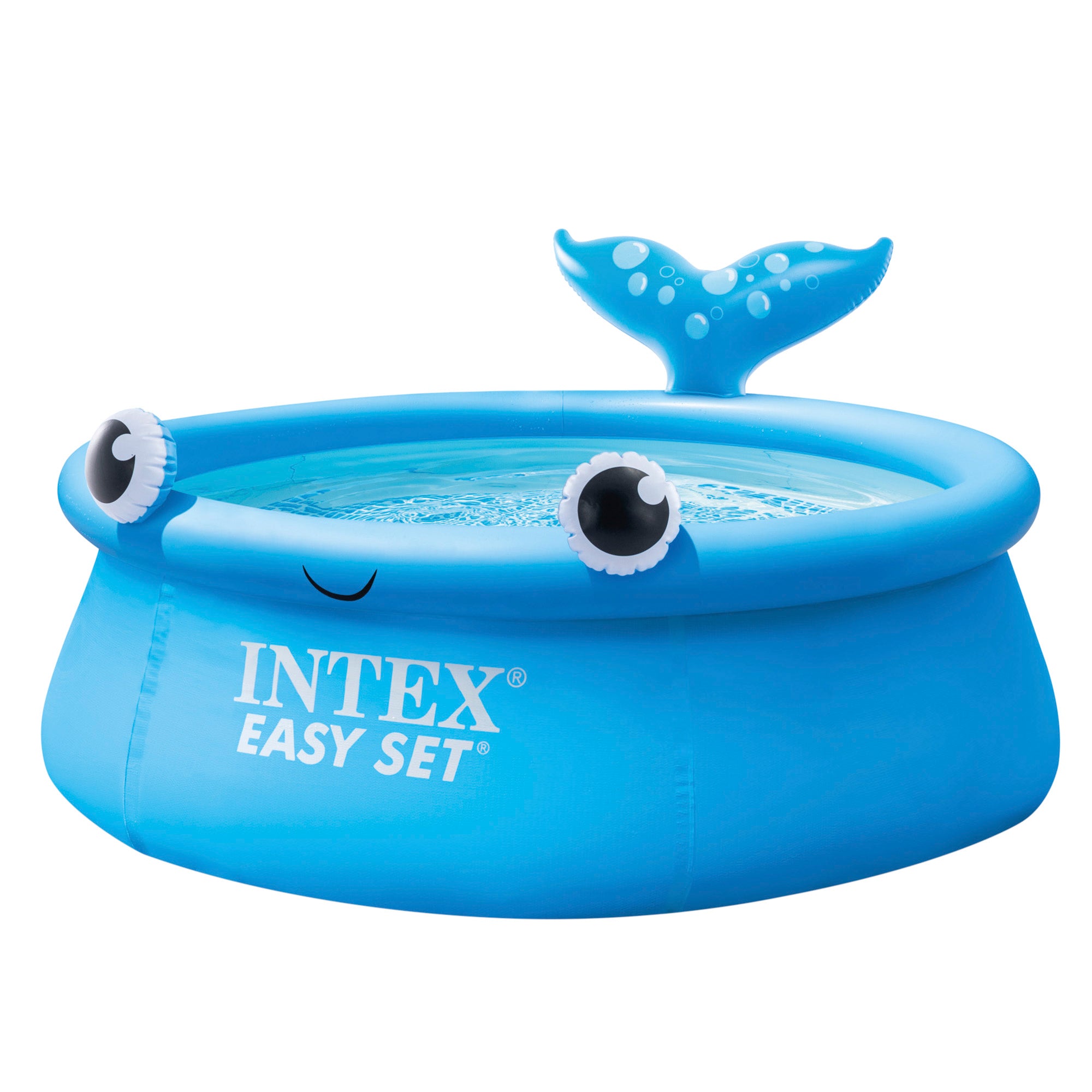 INTEX Piscina hinchable redonda ballena