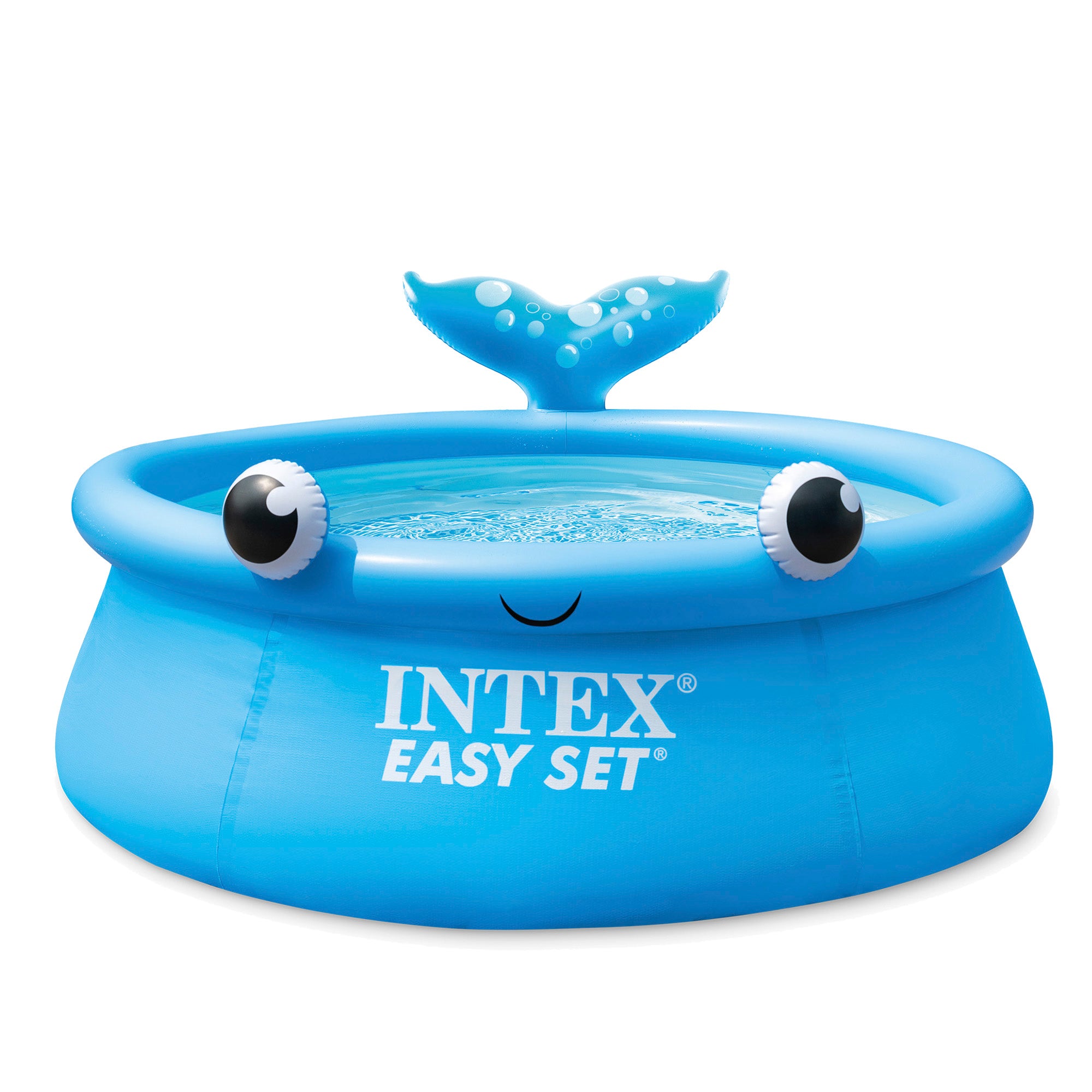 INTEX Piscina hinchable redonda ballena
