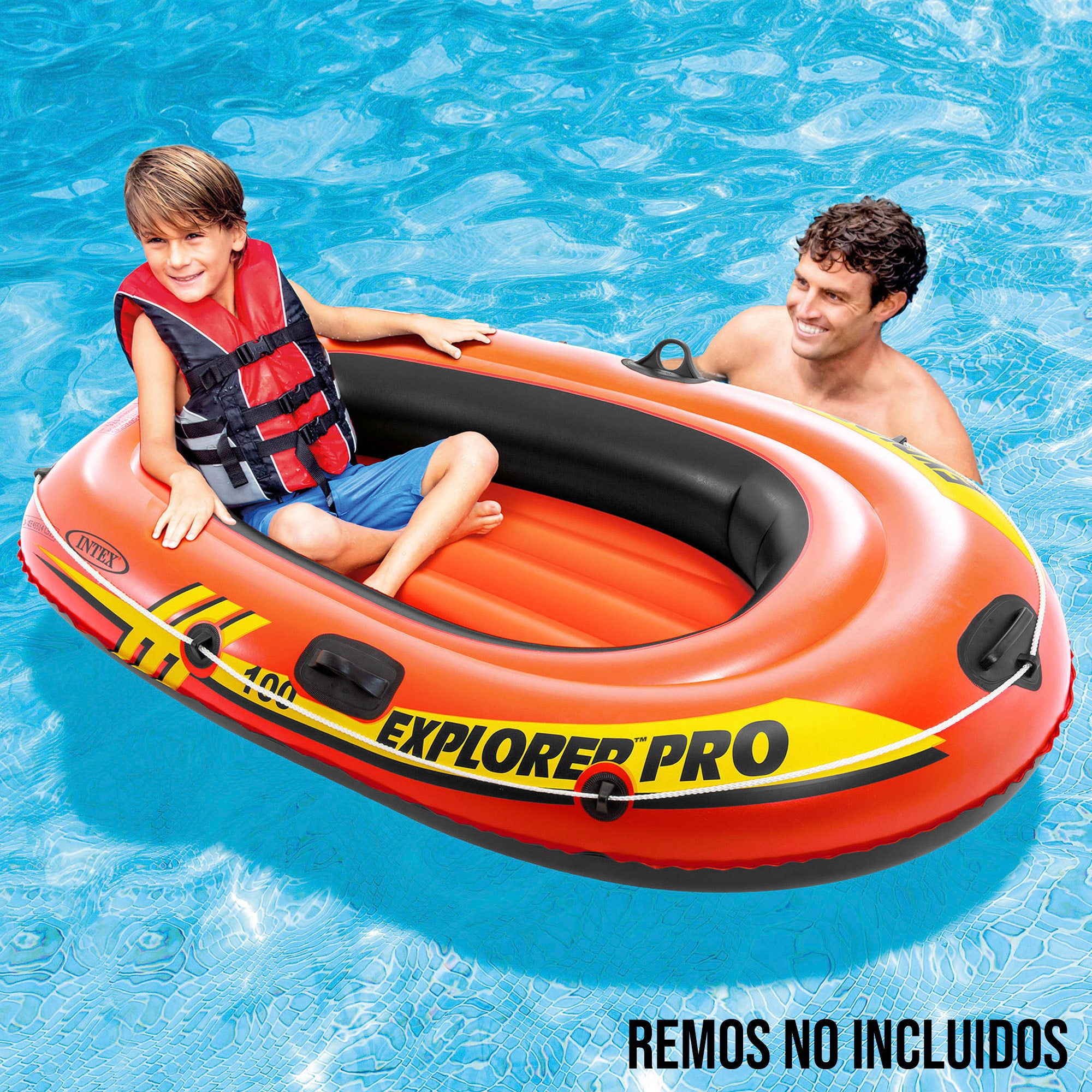 INTEX Barca hinchable explorer pro 100 - 160x94x29 cm