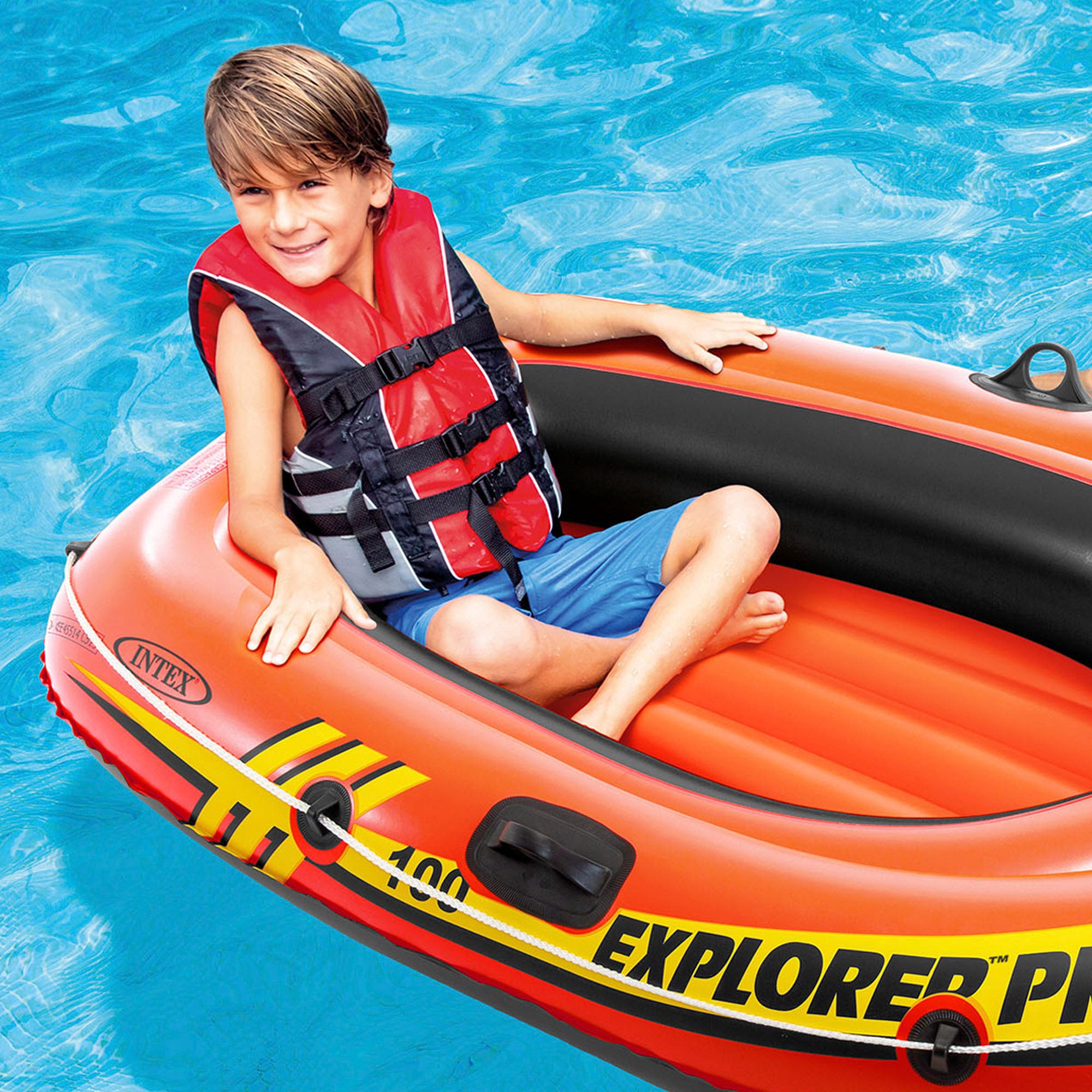 INTEX Barca hinchable explorer pro 100 - 160x94x29 cm