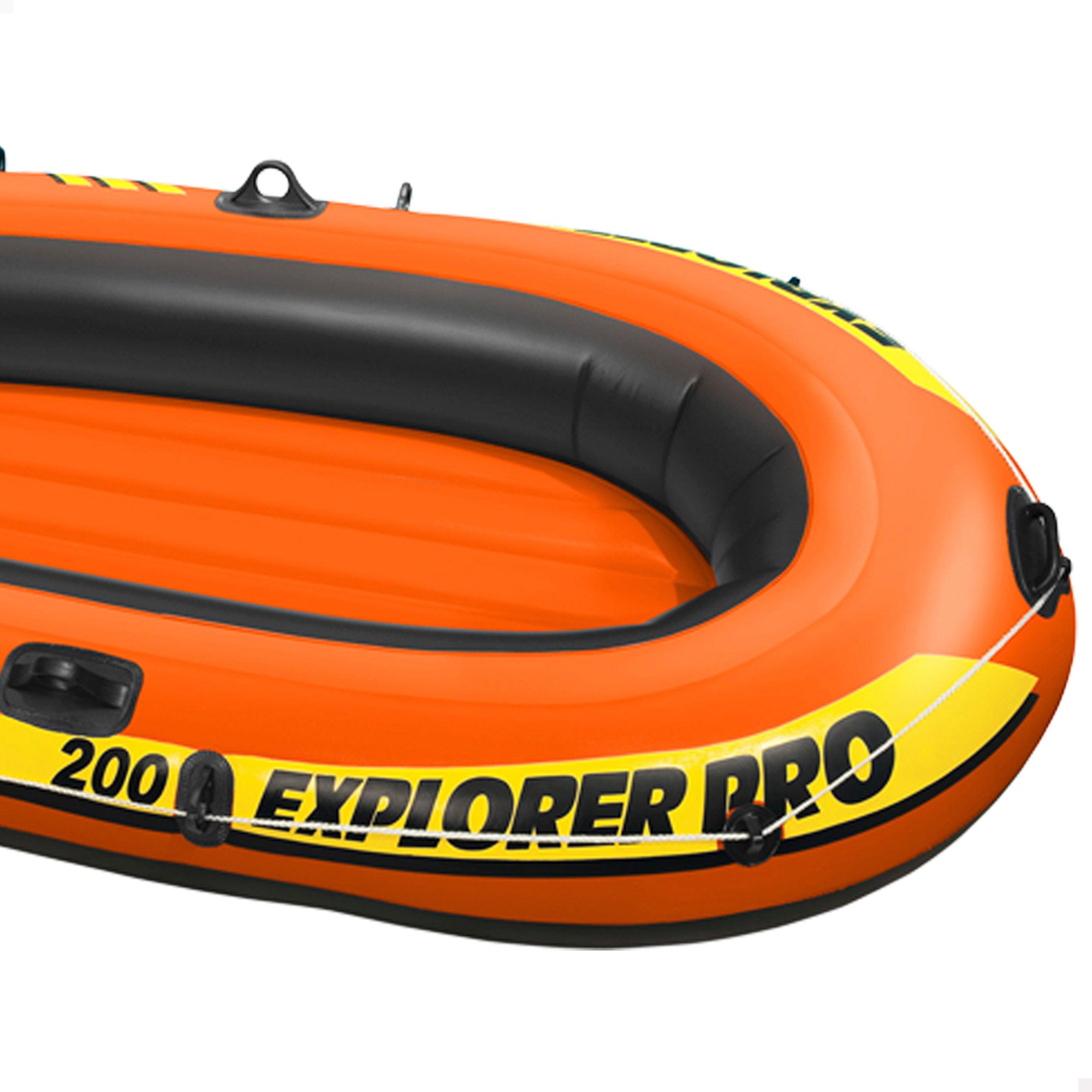 INTEX Barca hinchable explorer pro 200 con remos e hinchador