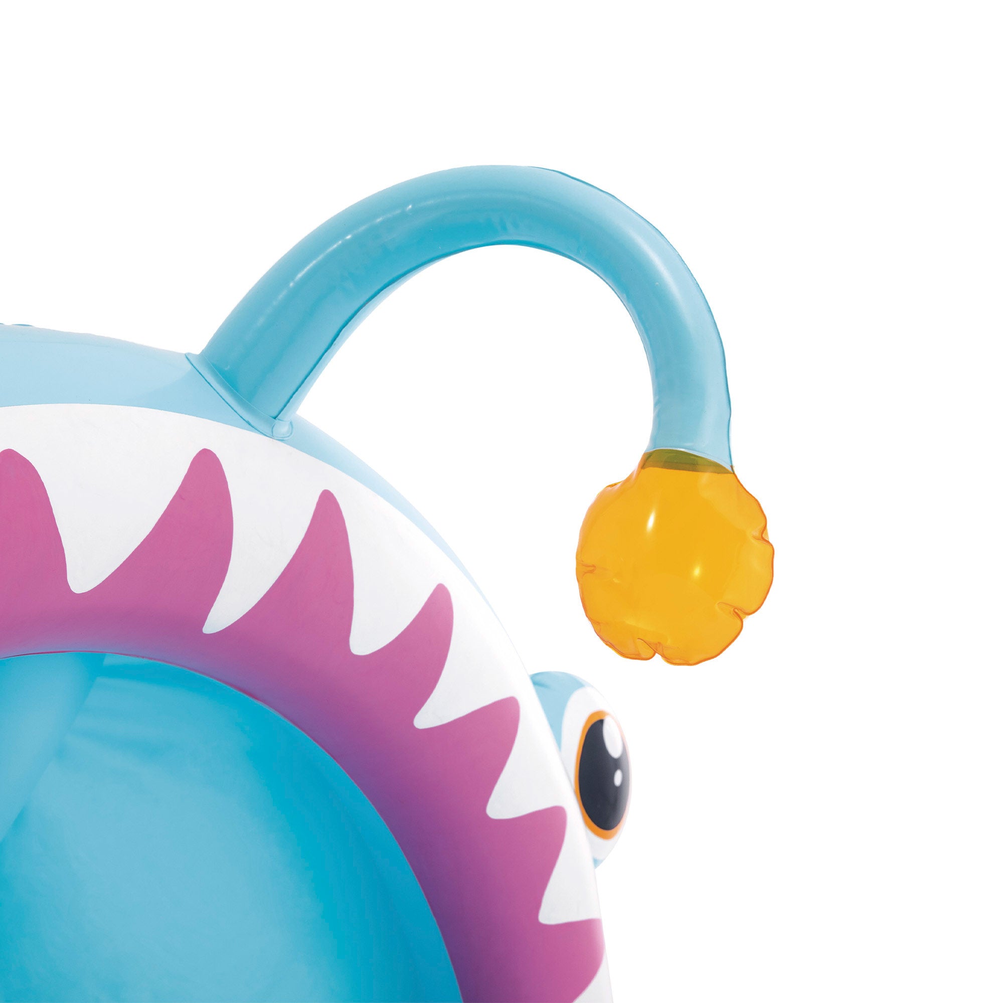 INTEX Piscina infantil hinchable Angler Fish con parasol y suelo acolchado