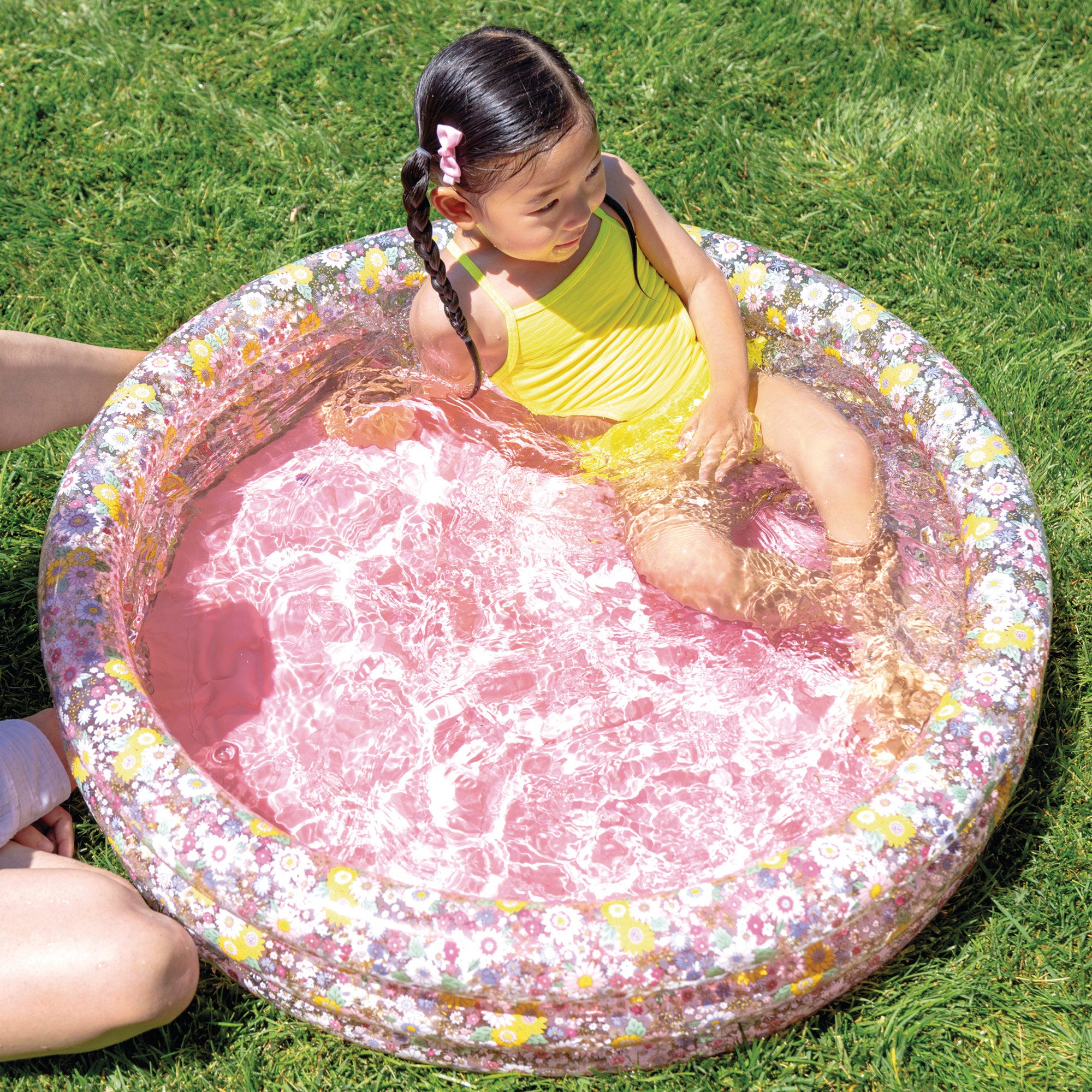 INTEX Piscina hinchable infantil Sweet Blossom