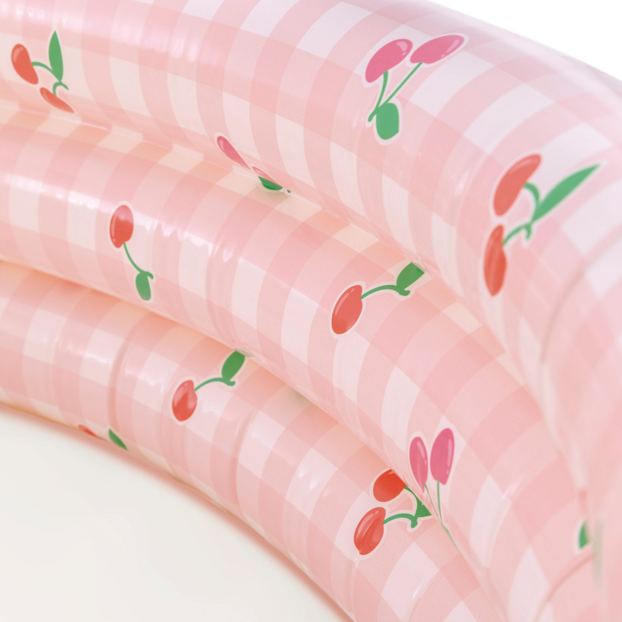 INTEX Piscina hinchable redonda limón