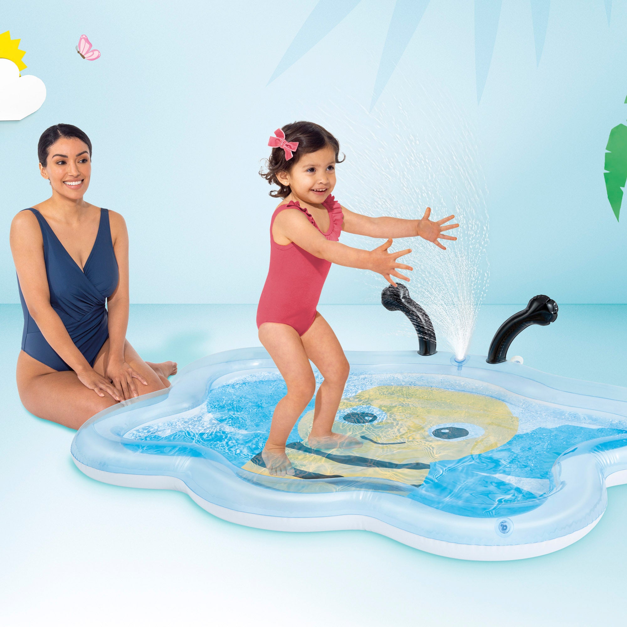 INTEX Piscina bebé abeja hinchable
