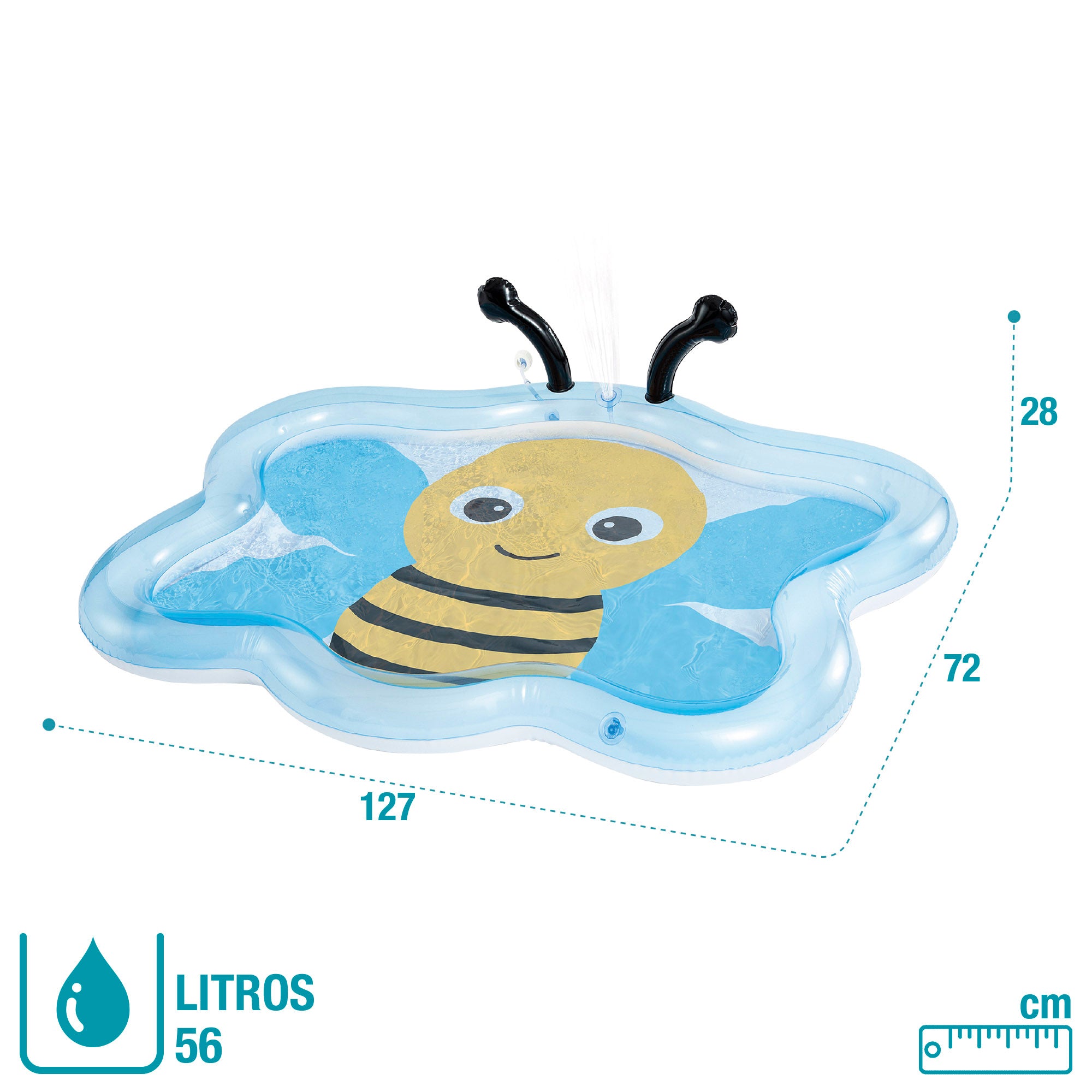 INTEX Piscina bebé abeja hinchable