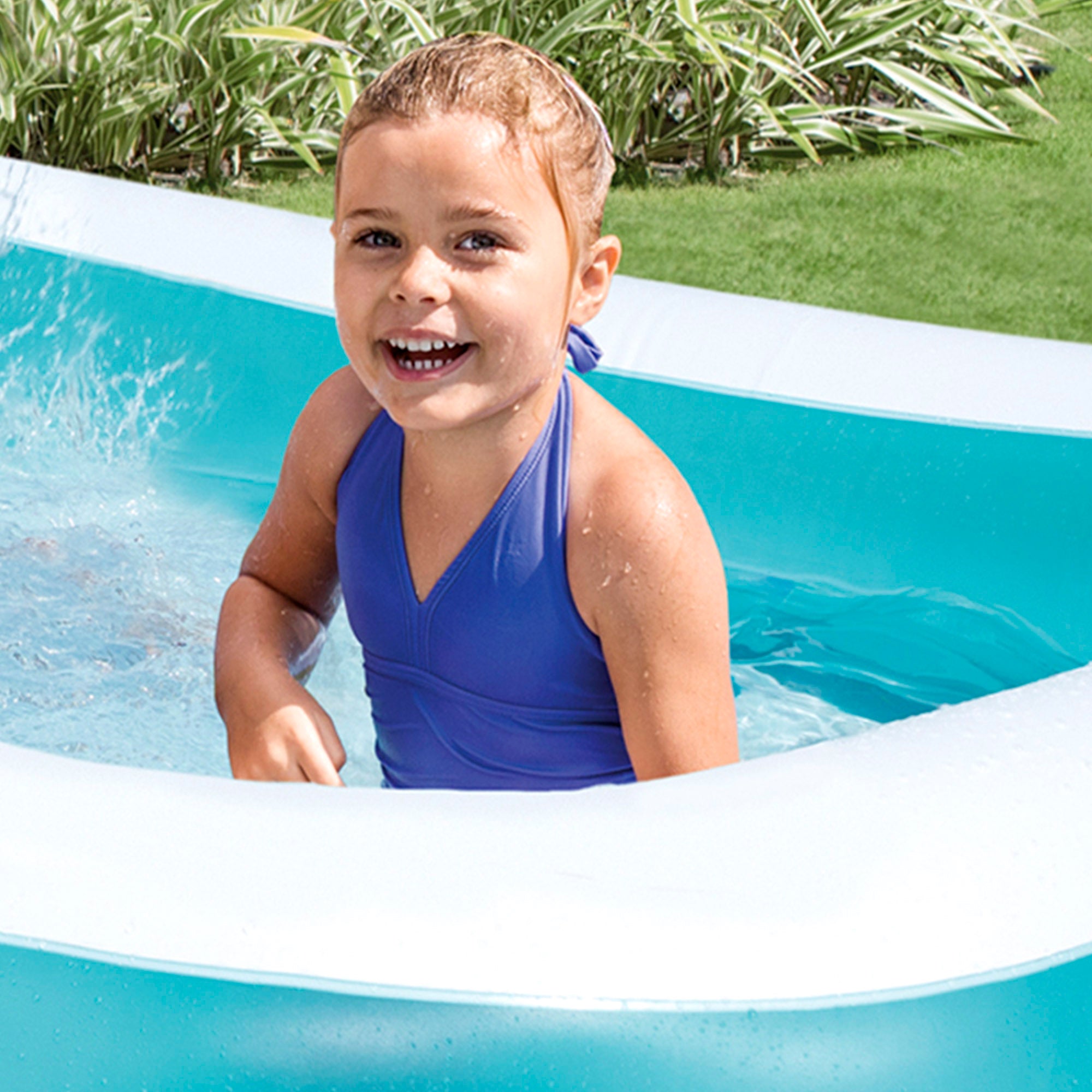 INTEX Piscina hinchable rectangular 305x183x56 cm - 1020 l