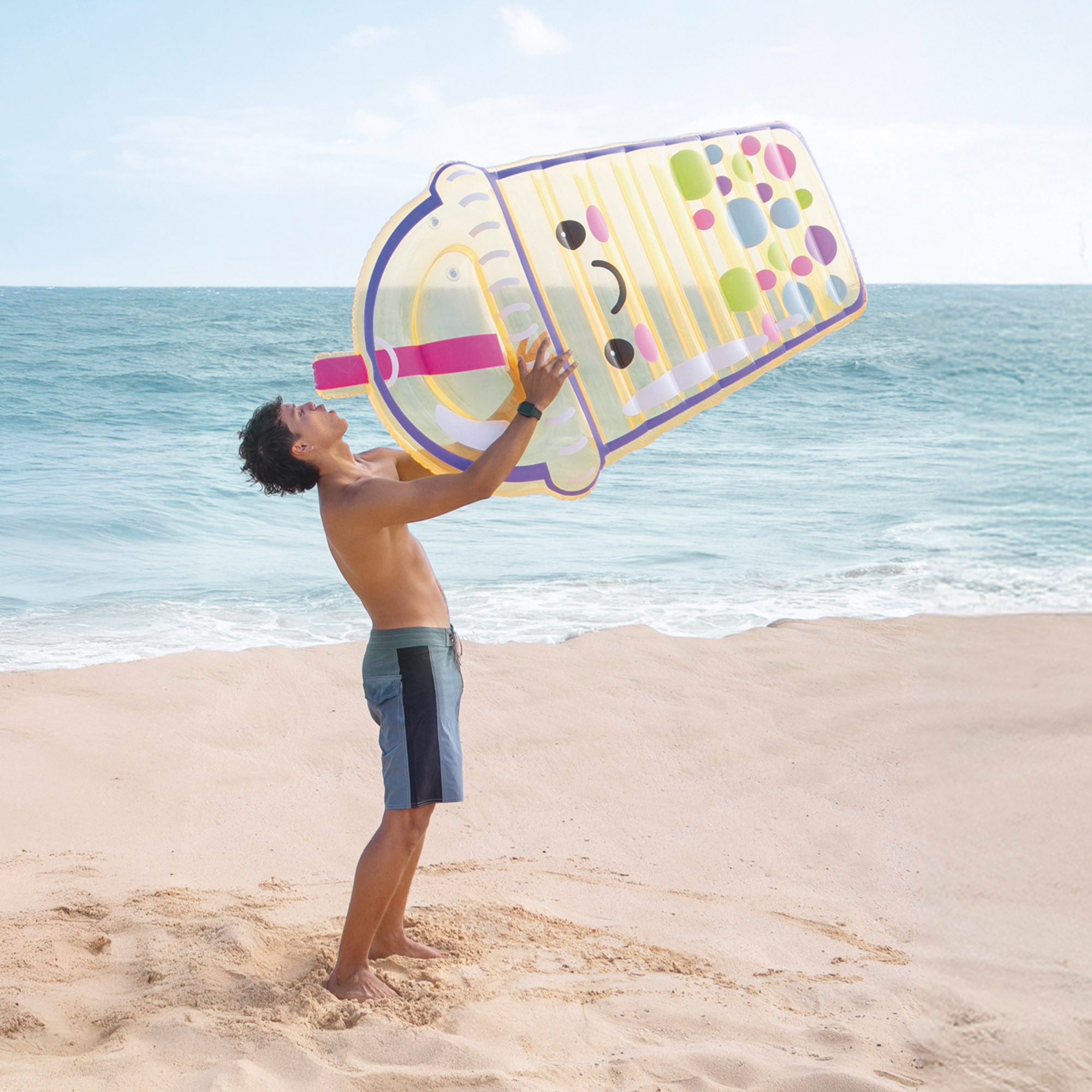 INTEX Colchoneta vaso de té hinchable