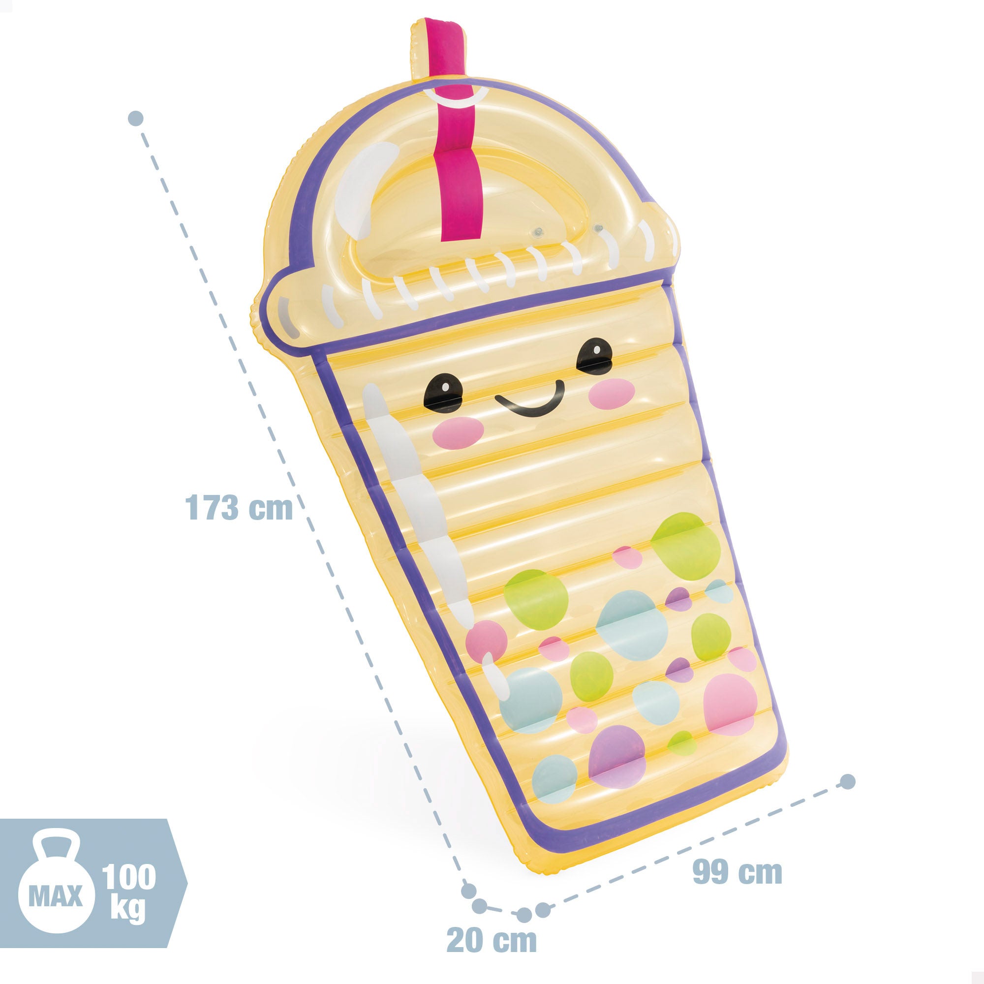 INTEX Colchoneta vaso de té hinchable