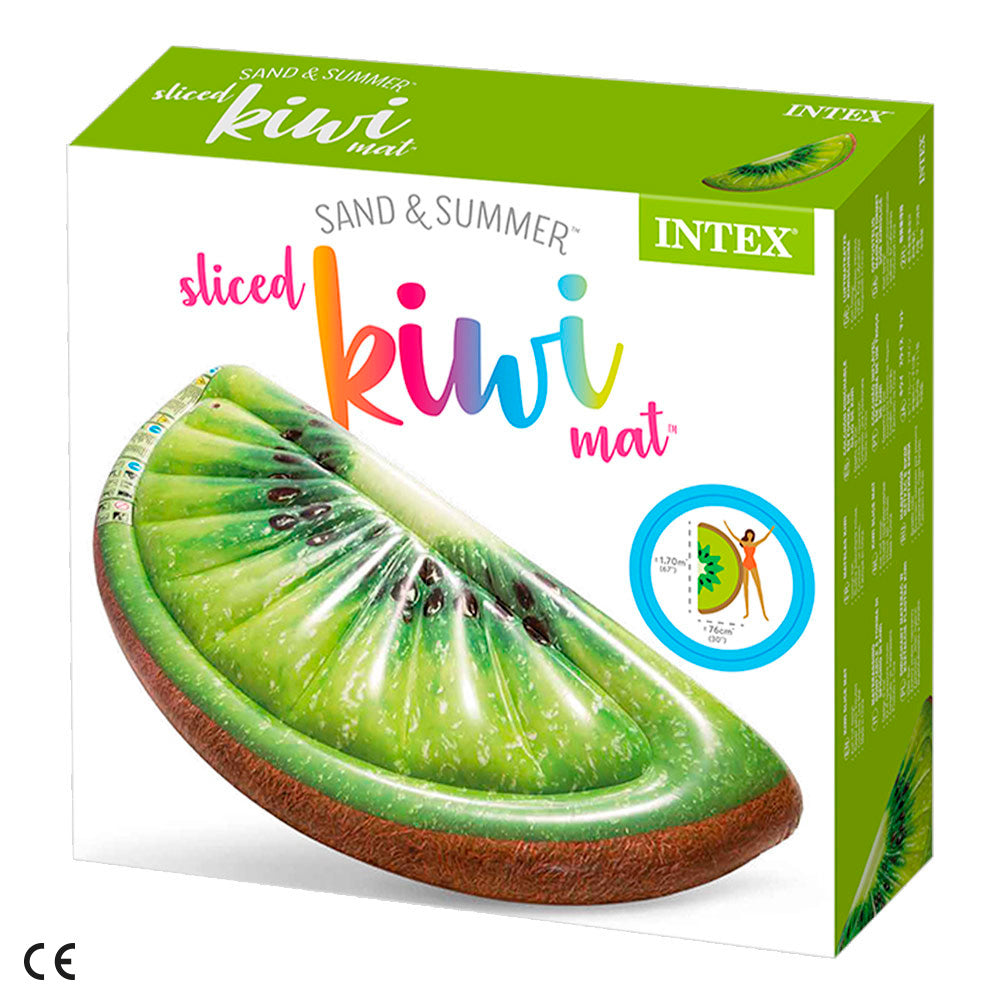 INTEX Colchoneta hinchable kiwi 76x170 cm