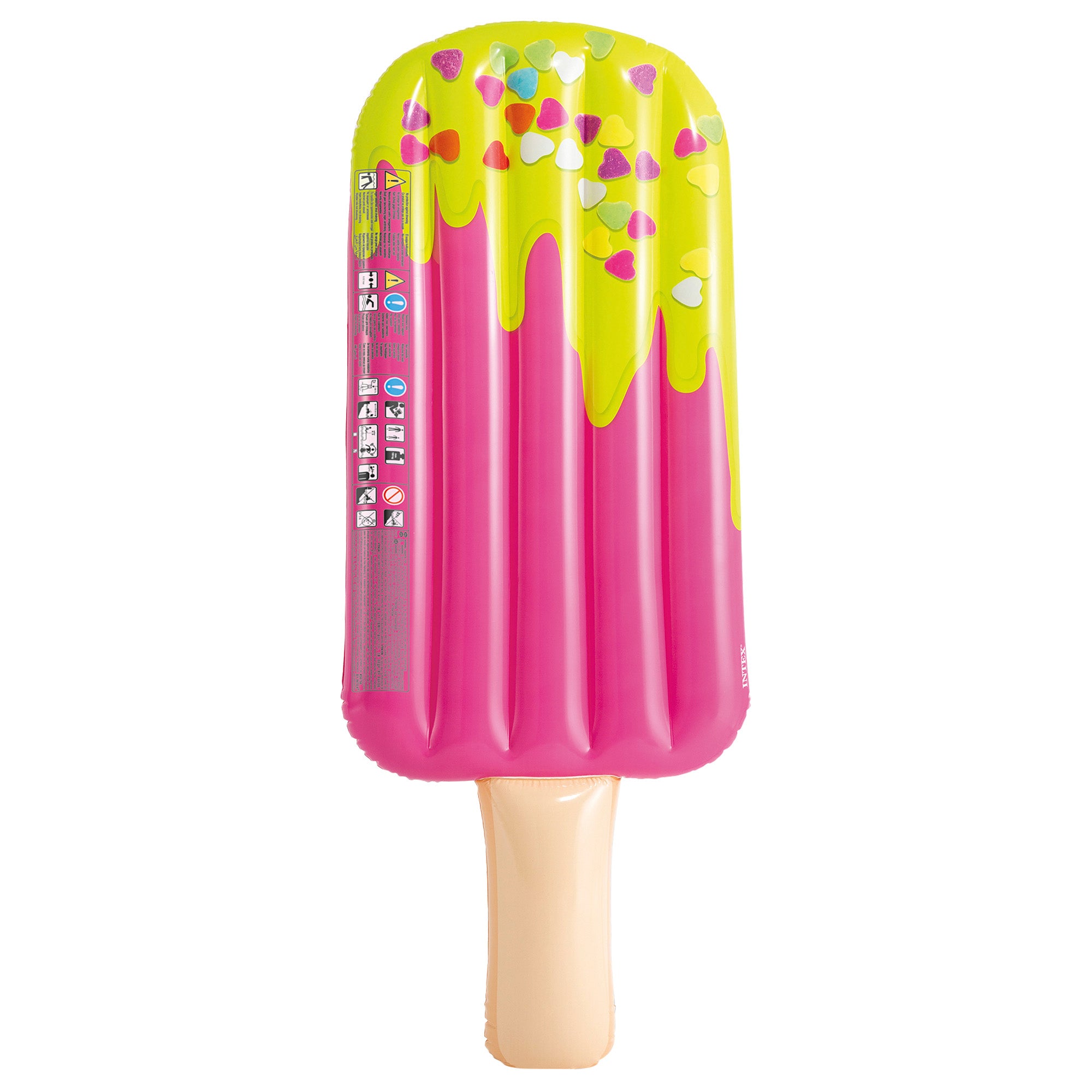INTEX Colchoneta hinchable helado de colores 76x191 cm