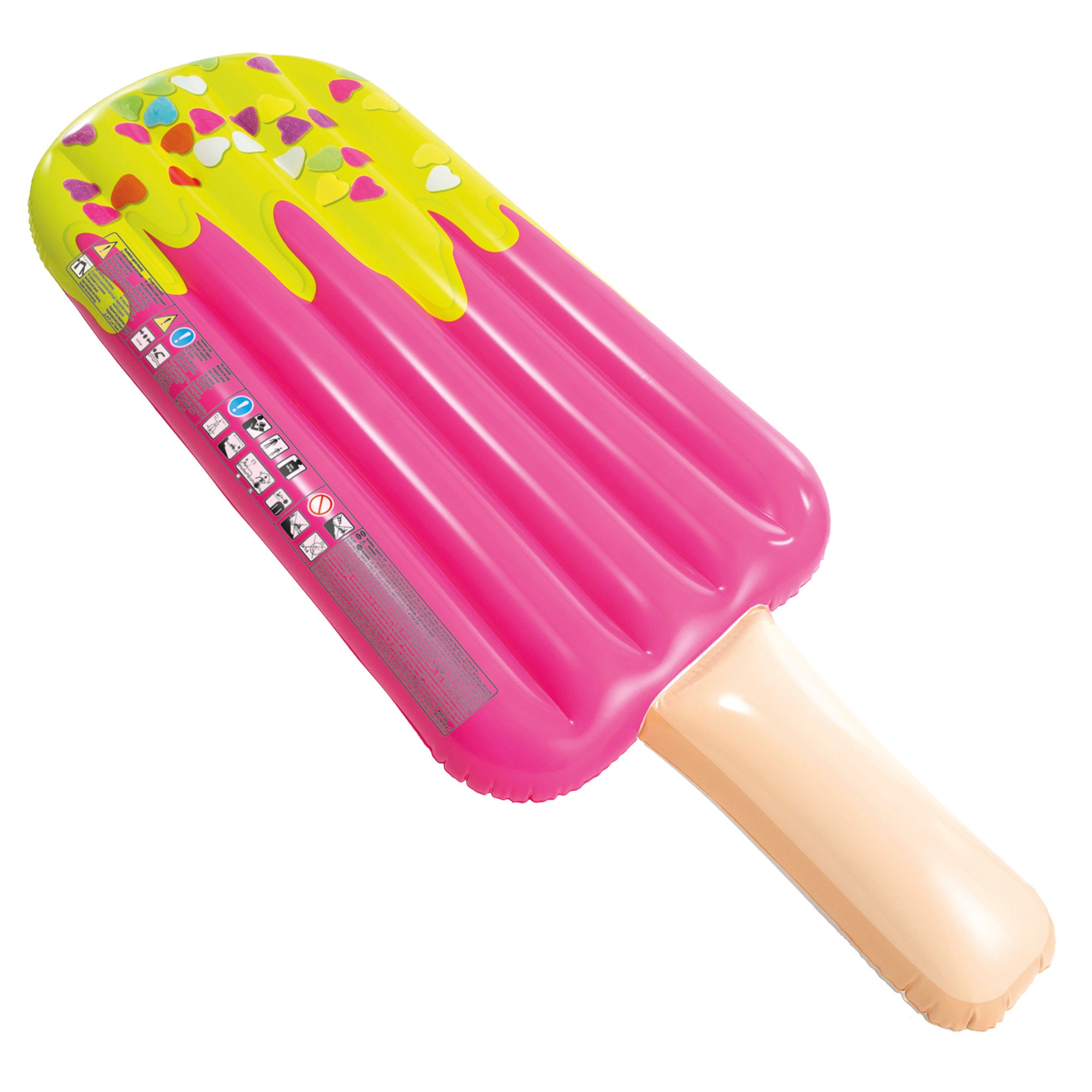 INTEX Colchoneta hinchable helado de colores 76x191 cm