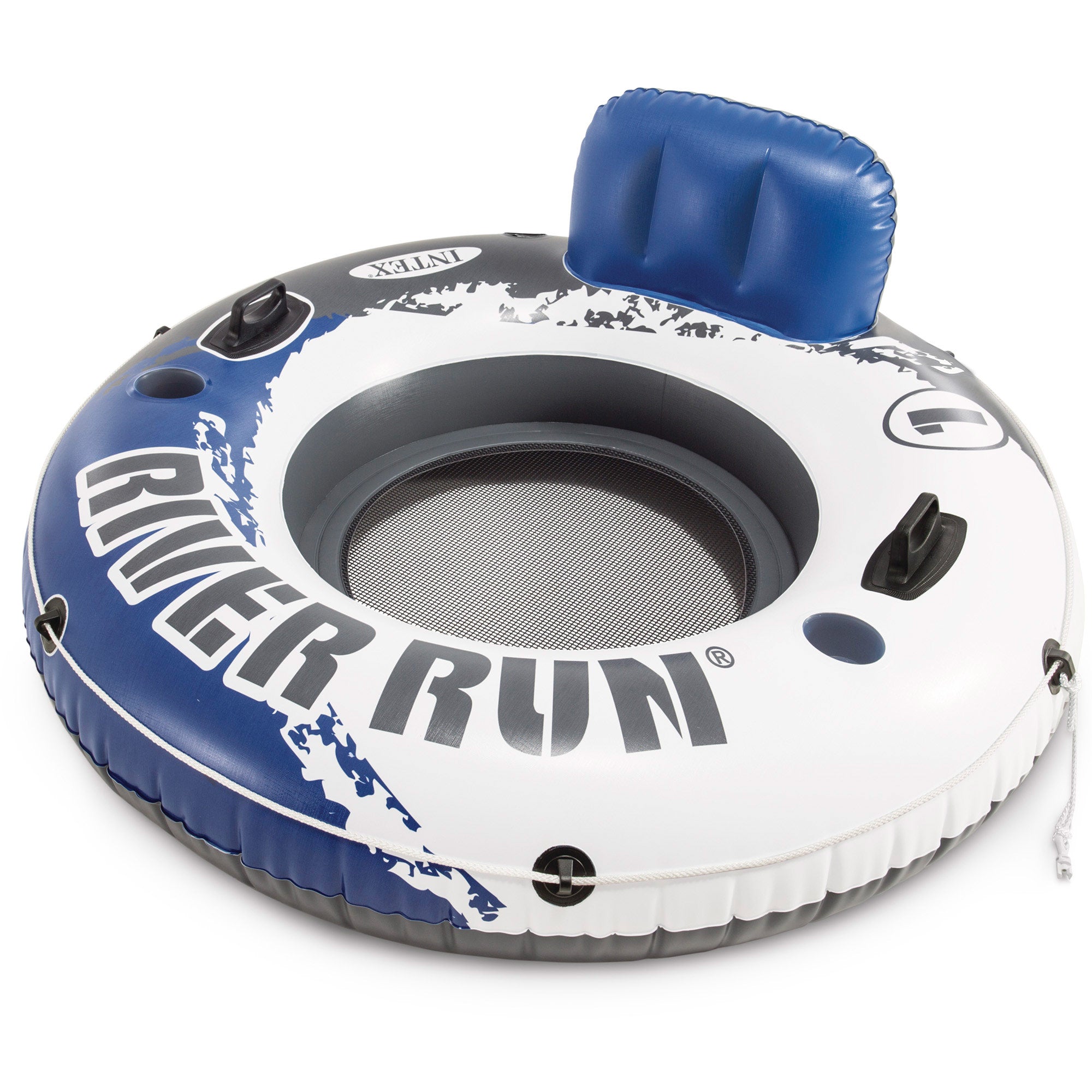 INTEX Rueda hinchable azul River Run 135 cm diámetro