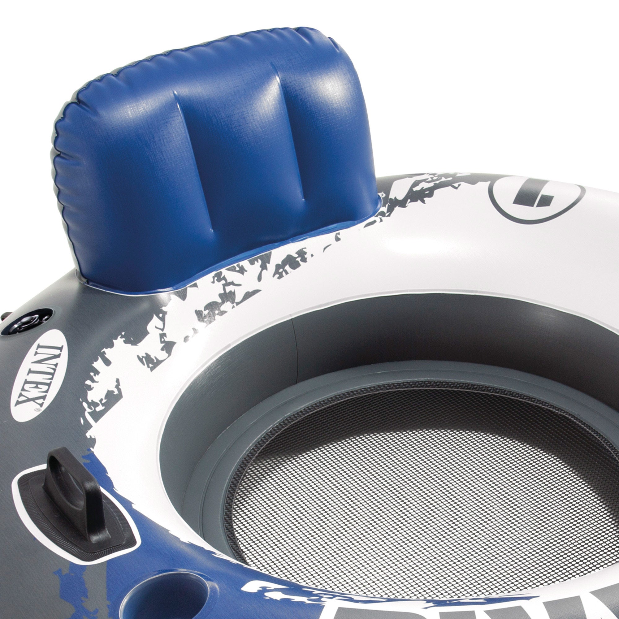 INTEX Rueda hinchable azul River Run 135 cm diámetro