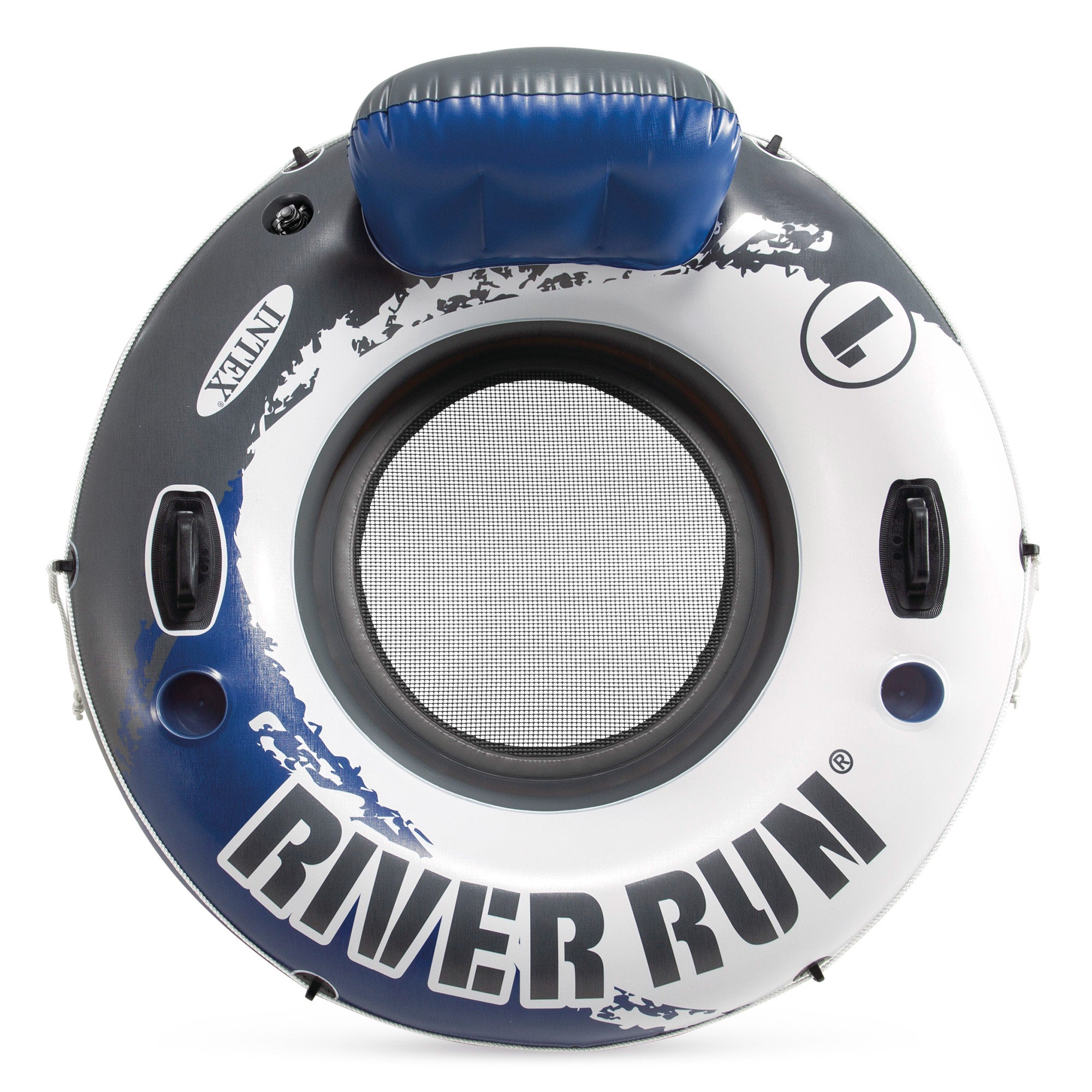 INTEX Rueda hinchable azul River Run 135 cm diámetro