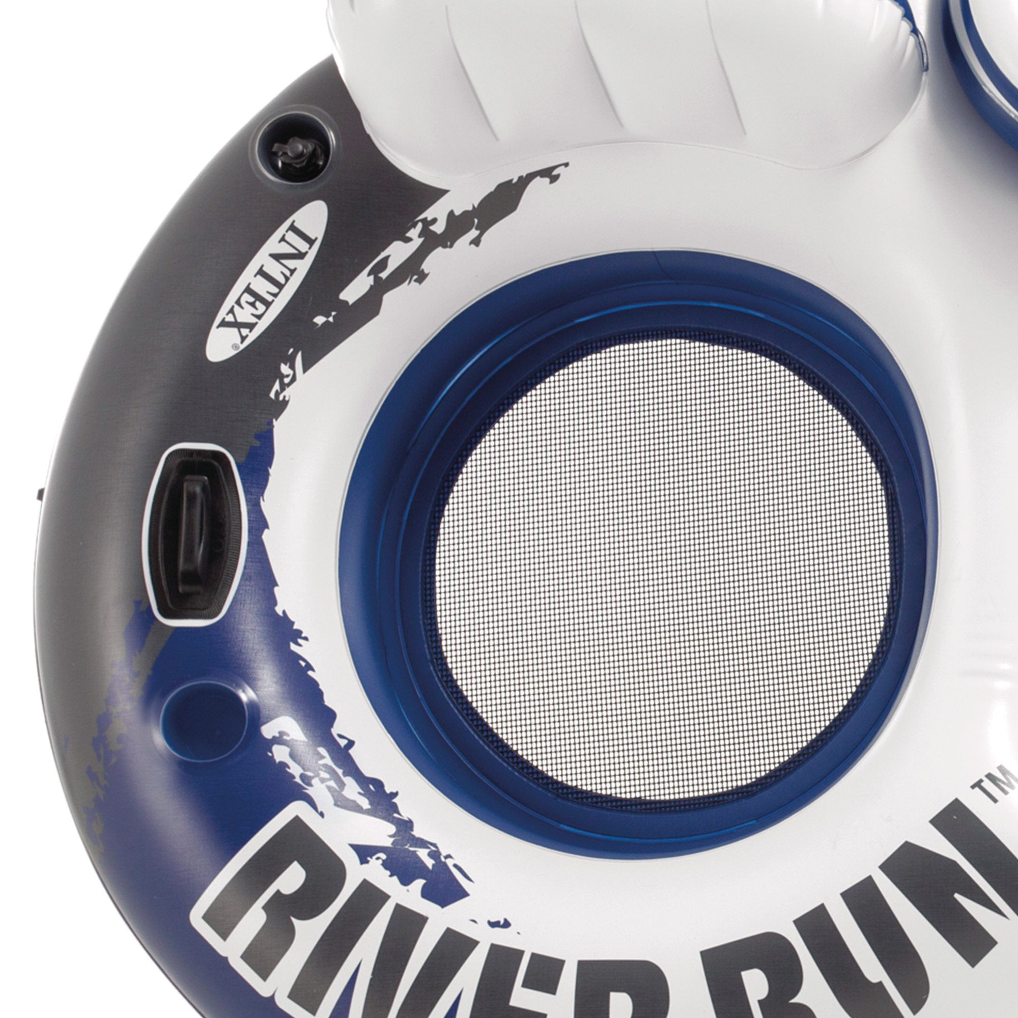 INTEX Rueda hinchable doble River Run 2 con nevera 243x157 cm