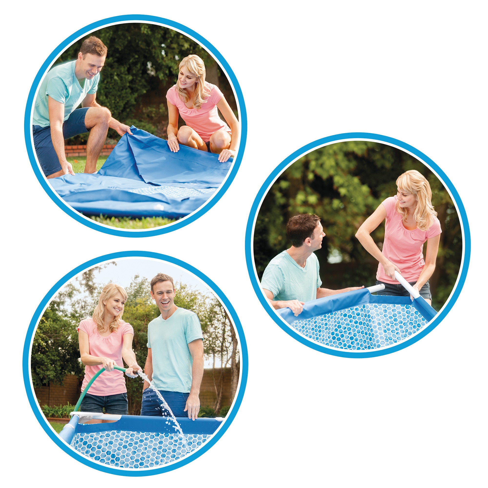 INTEX Piscina desmontable Small Frame 300x200x75 cm - 3.834 l