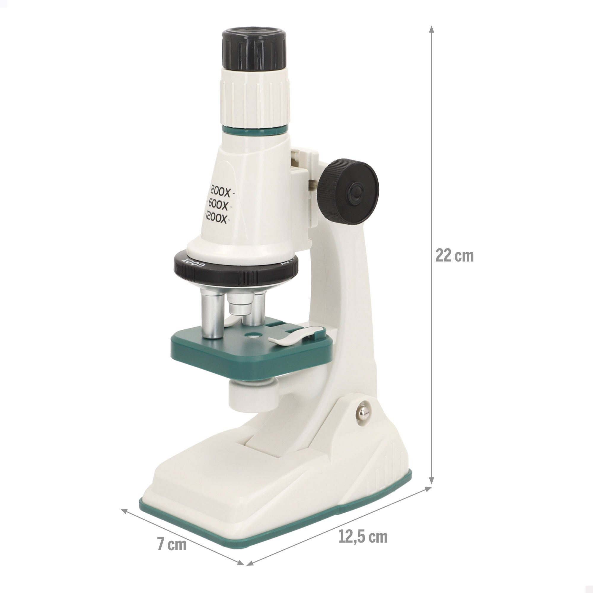 Microscopio con maletín y accesorios + 8 años Smart Theory
