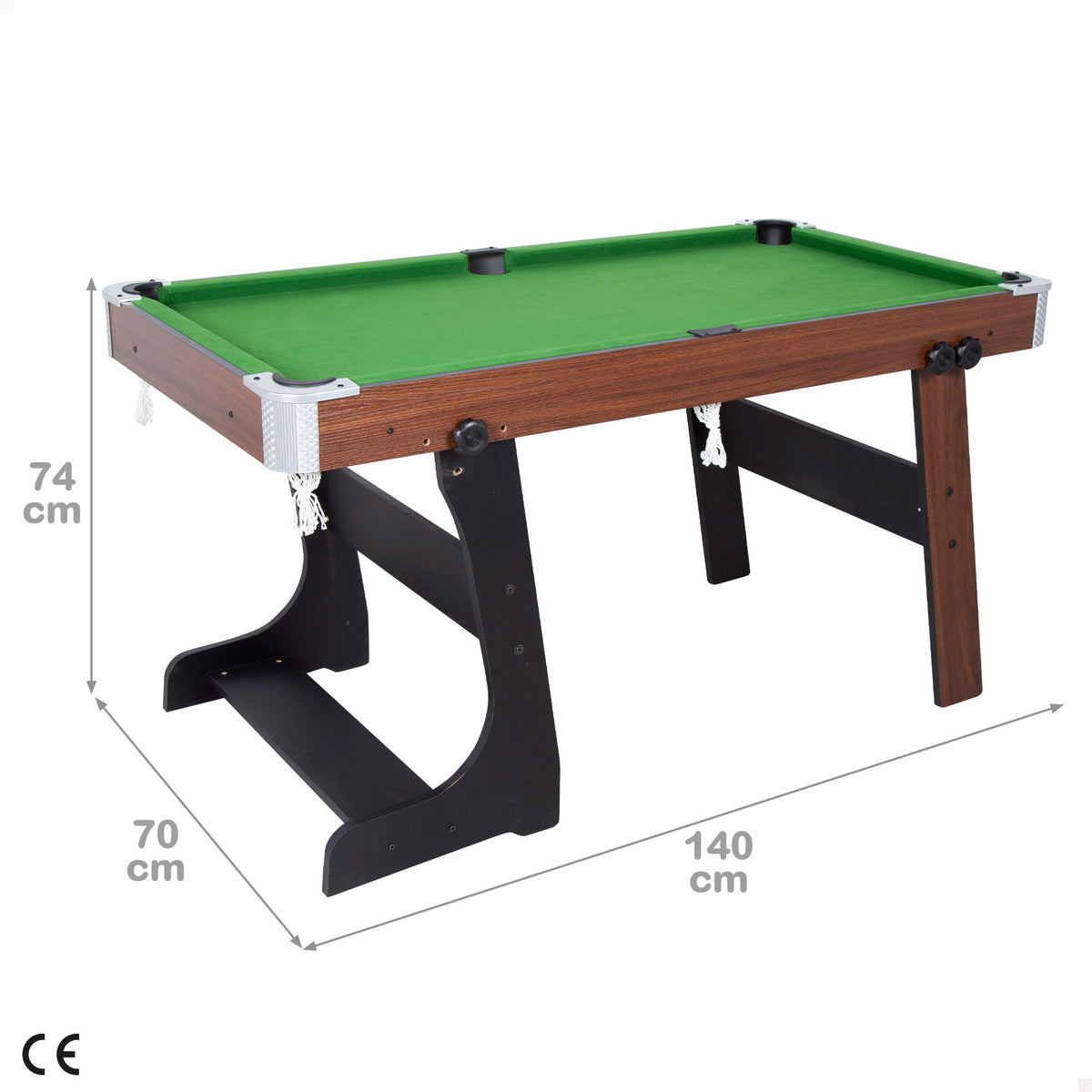 Billar de salón 140x70x74 cm CB Games