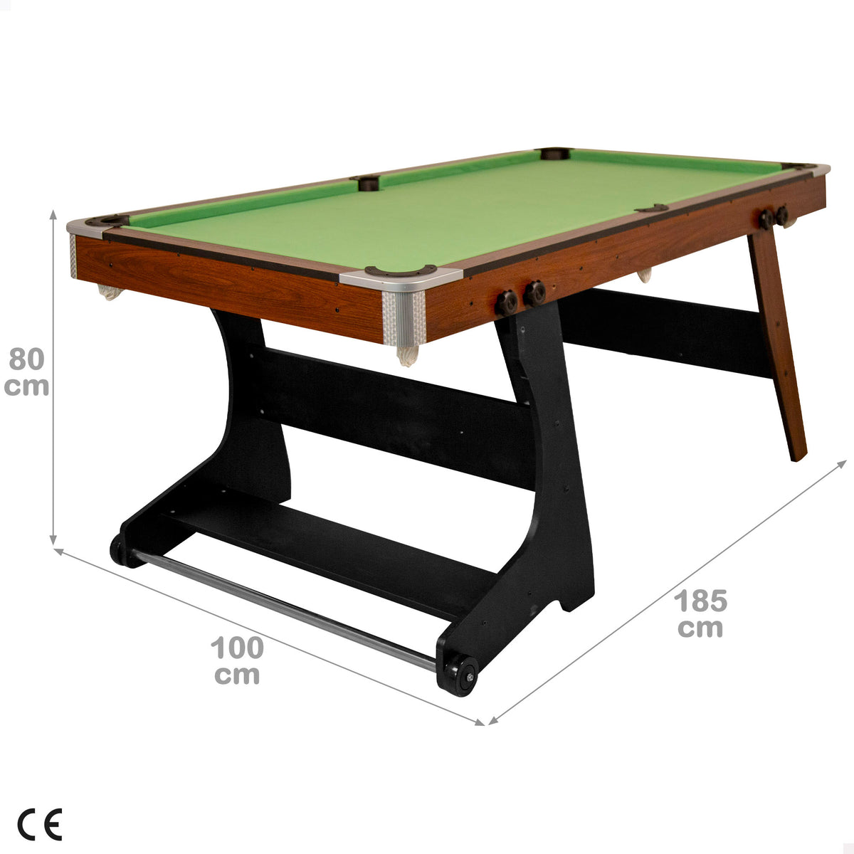 Billar de salón 185x100x80 cm CB Games