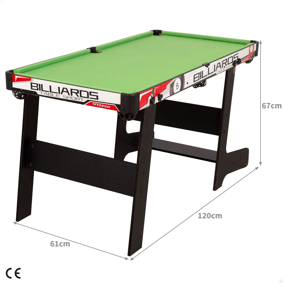 Billar de salón 120x61x67 cm CB Games