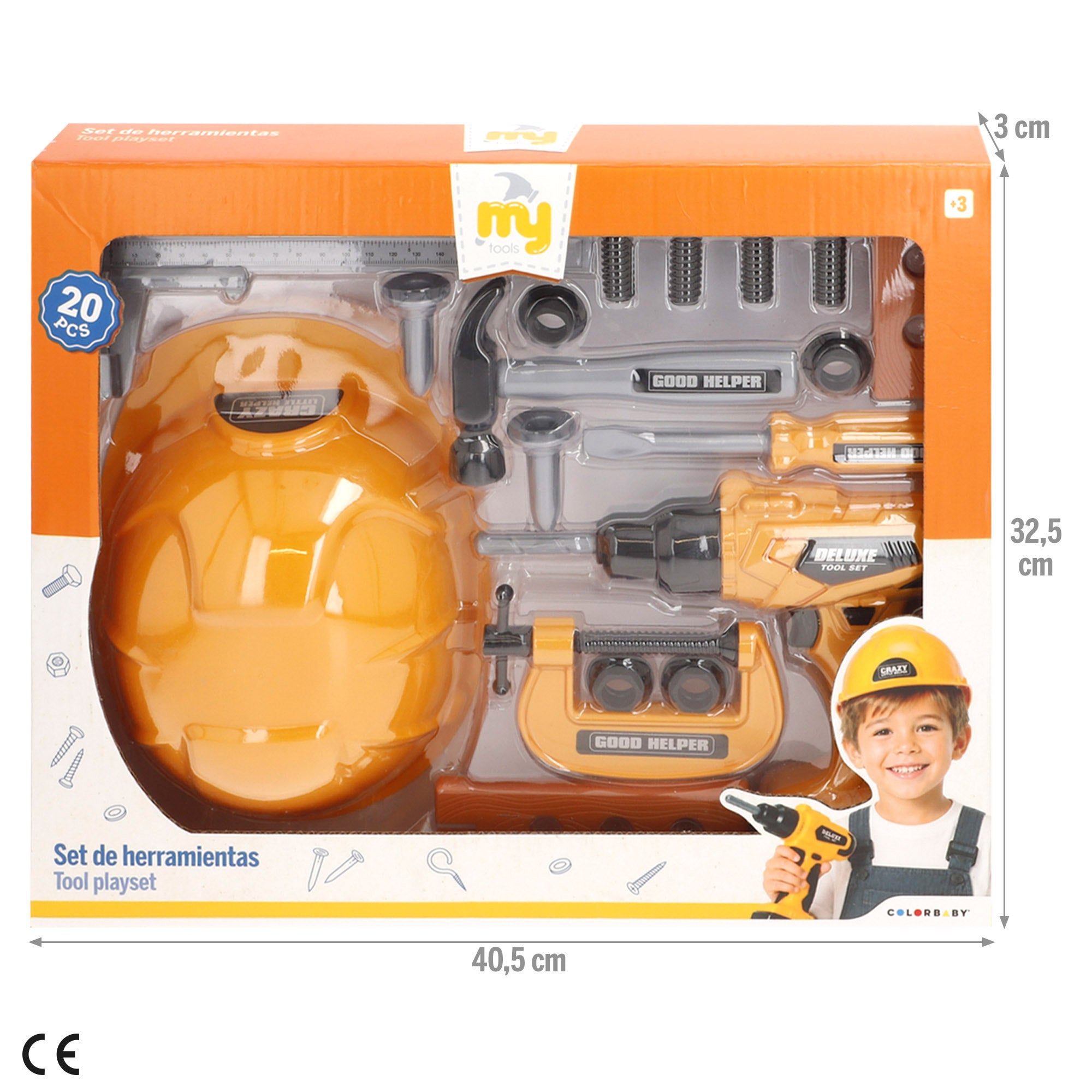 Set herramientas con talado eléctrico + 3 años My Tools