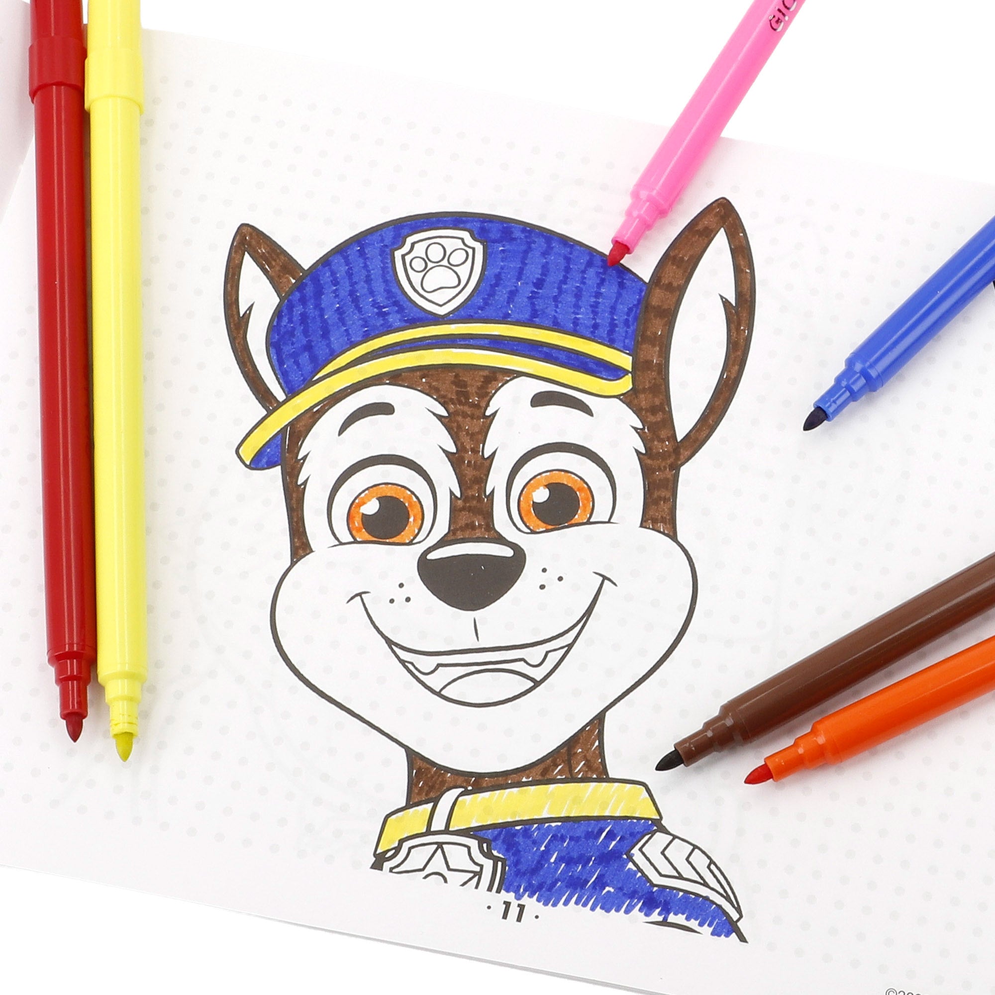 La Patrulla Canina Escuela de dibujo con pizarras y rotuladores +3 años