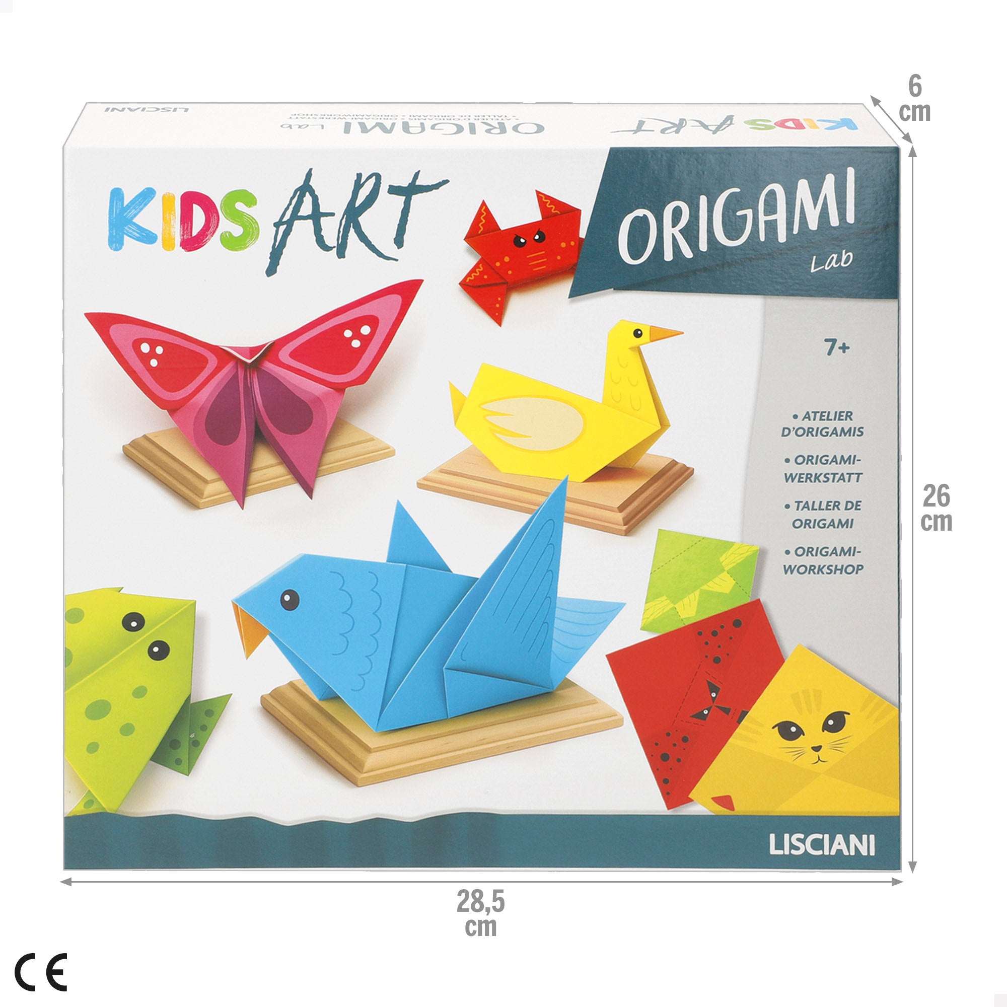 Lisciani Laboratorio origami niños + 7 años